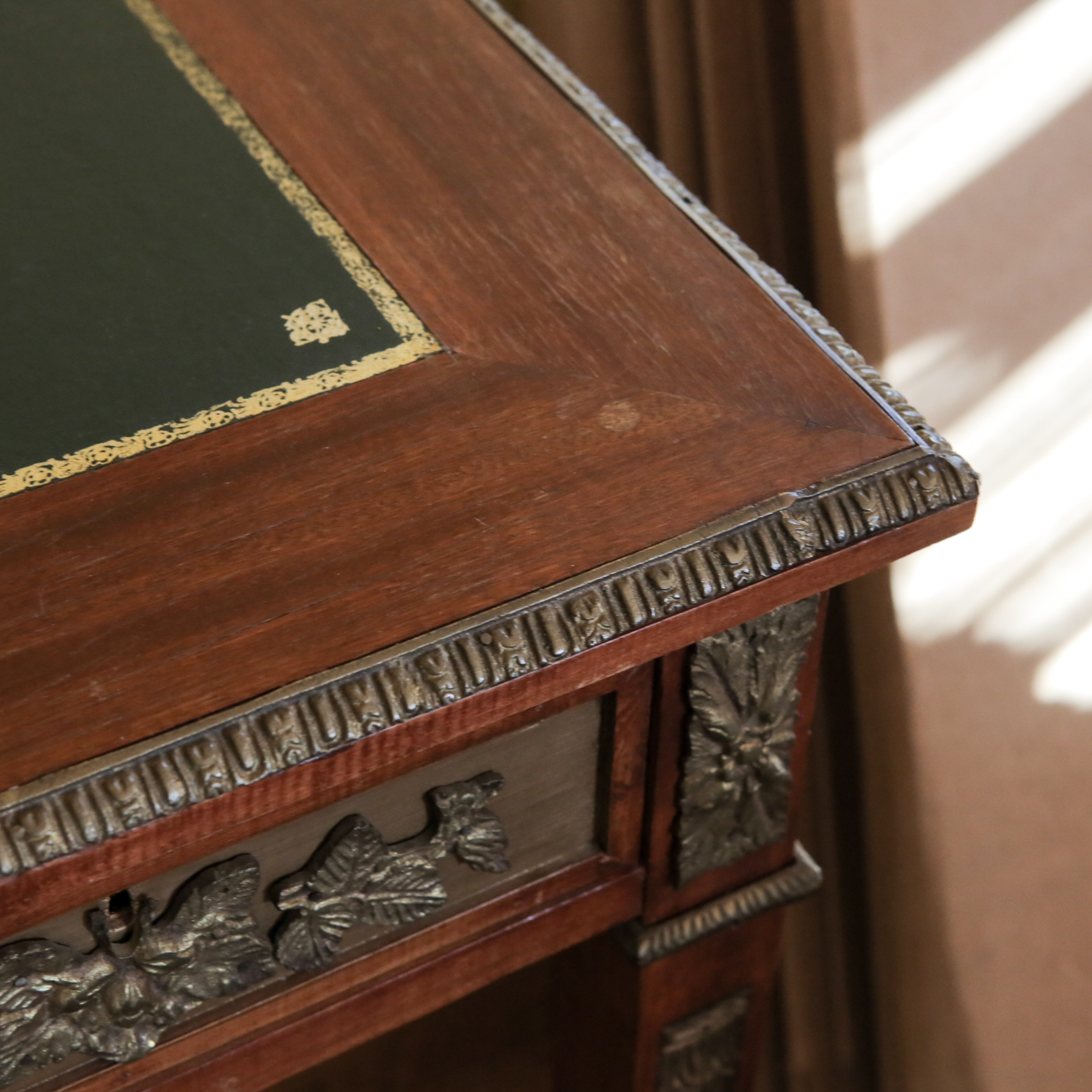Louis XVI Style Three-Drawer Writing Table