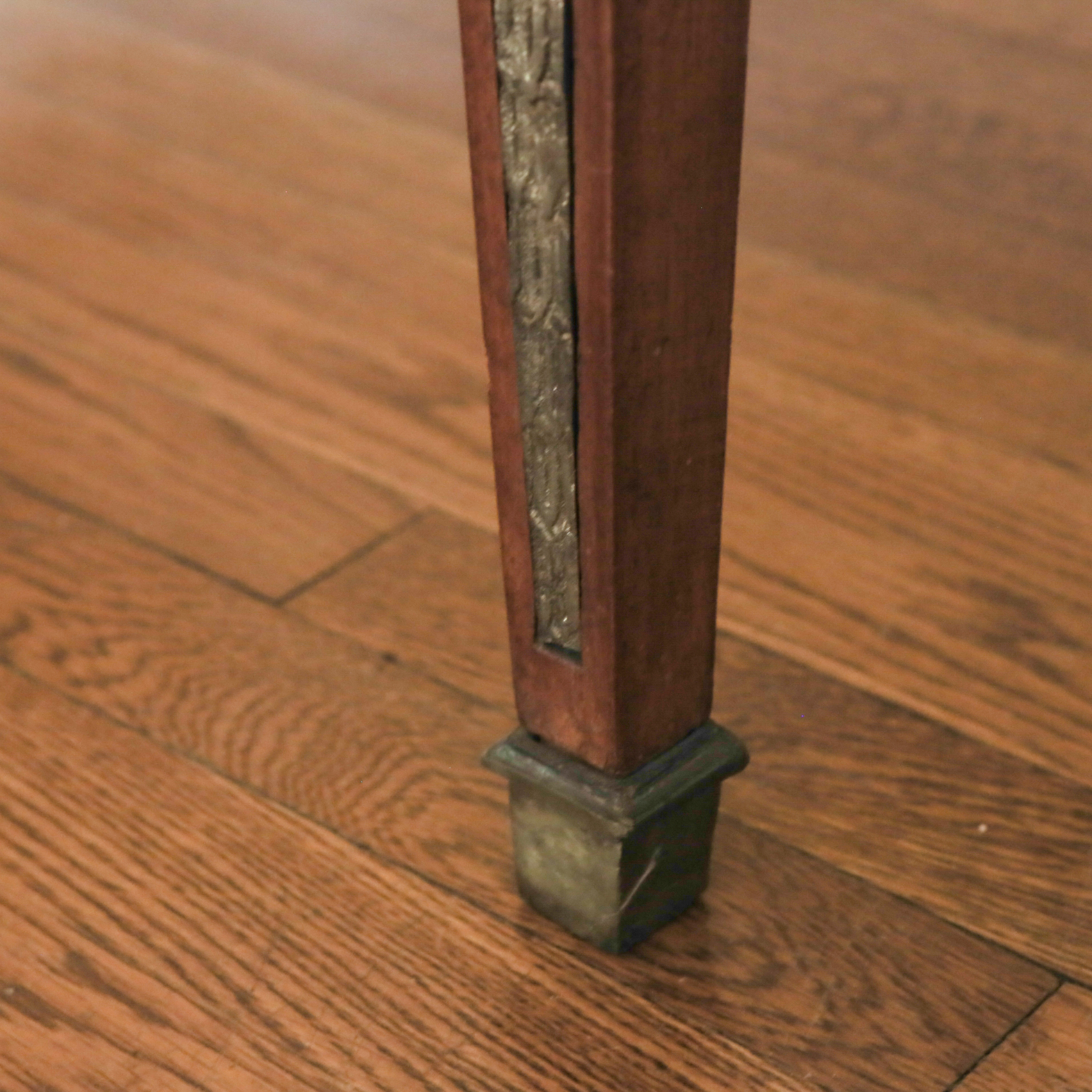 Louis XVI Style Three-Drawer Writing Table