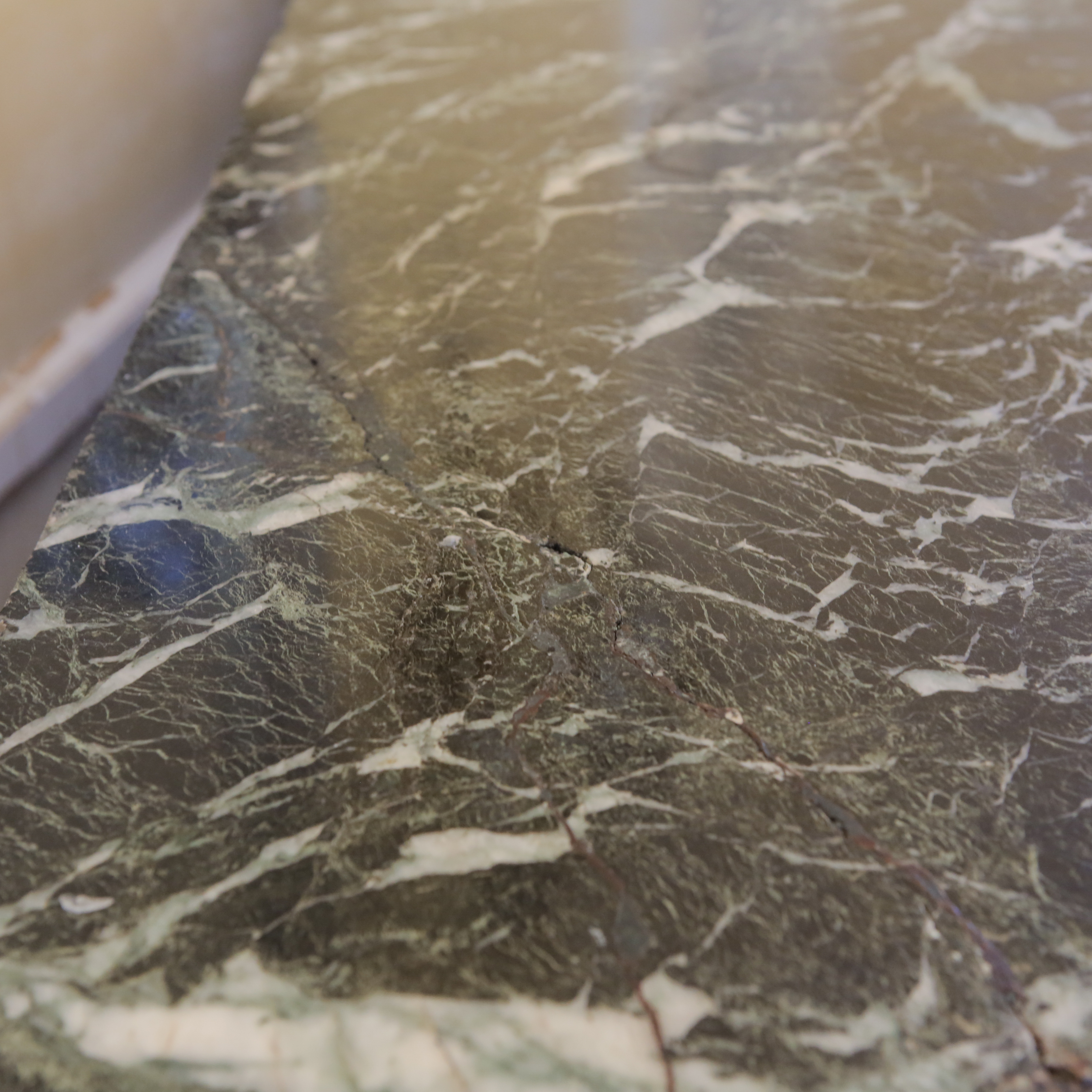 Louis XV Style Wood and Marble Buffet