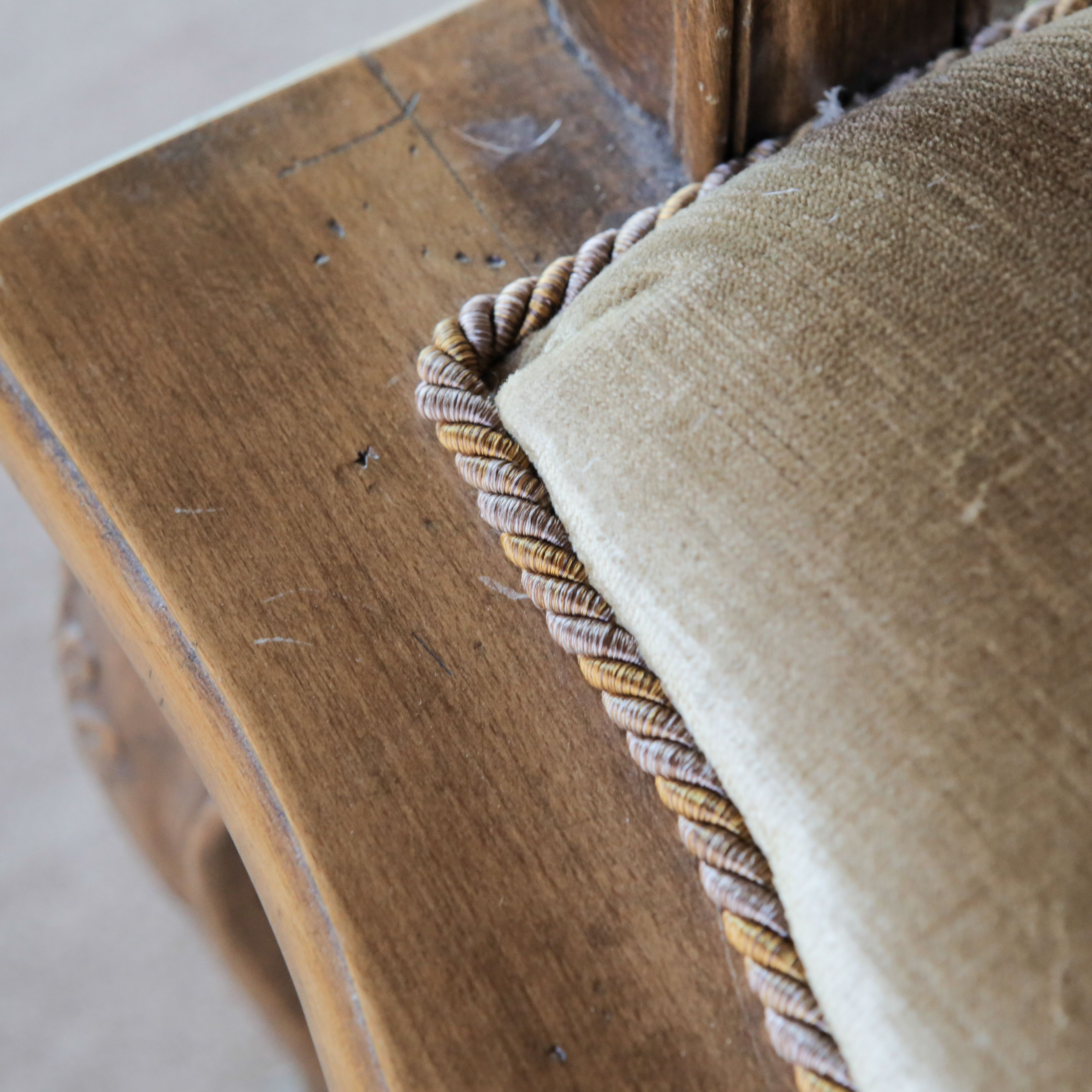 Louis XV Style Caned Bergères