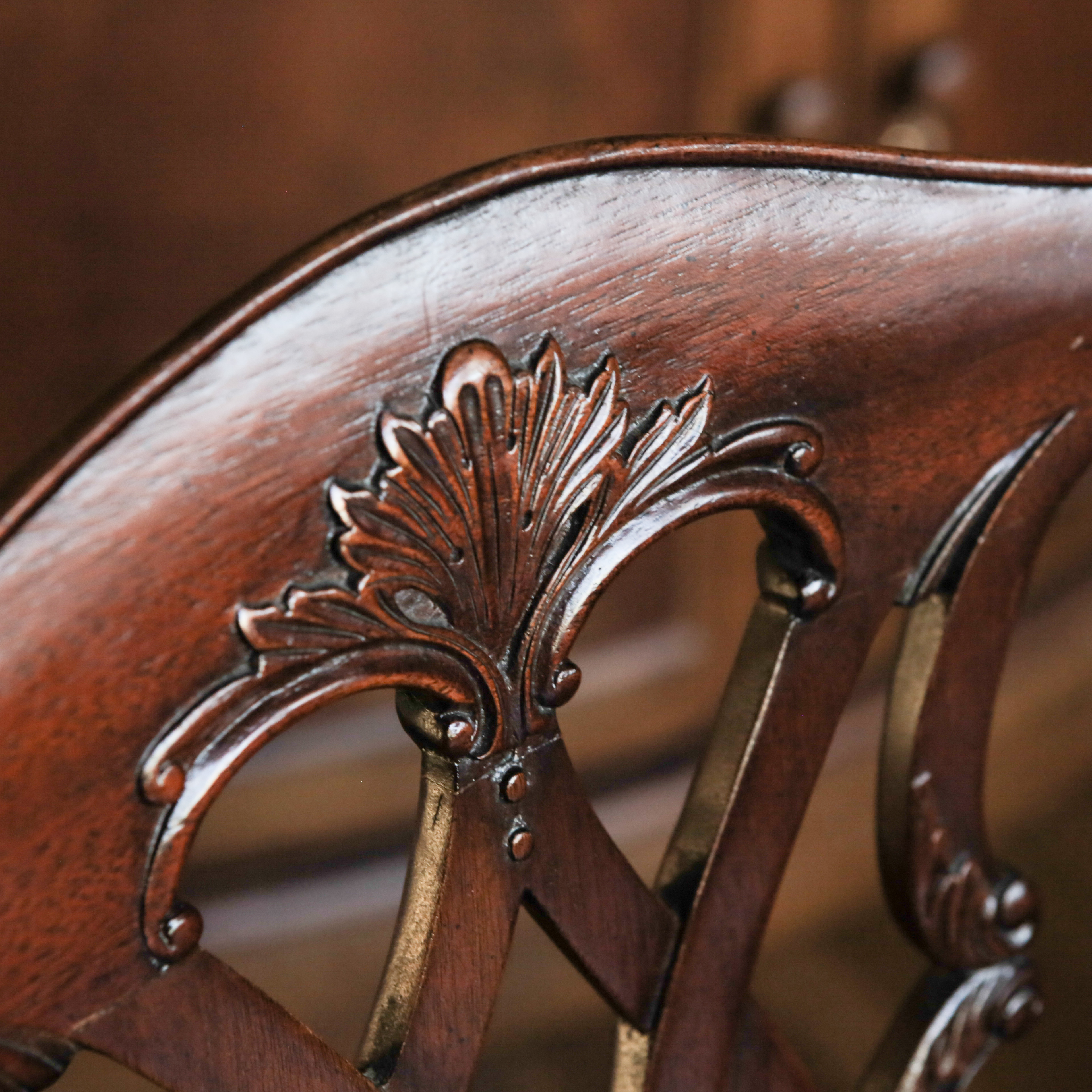 Chippendale Style Armchairs