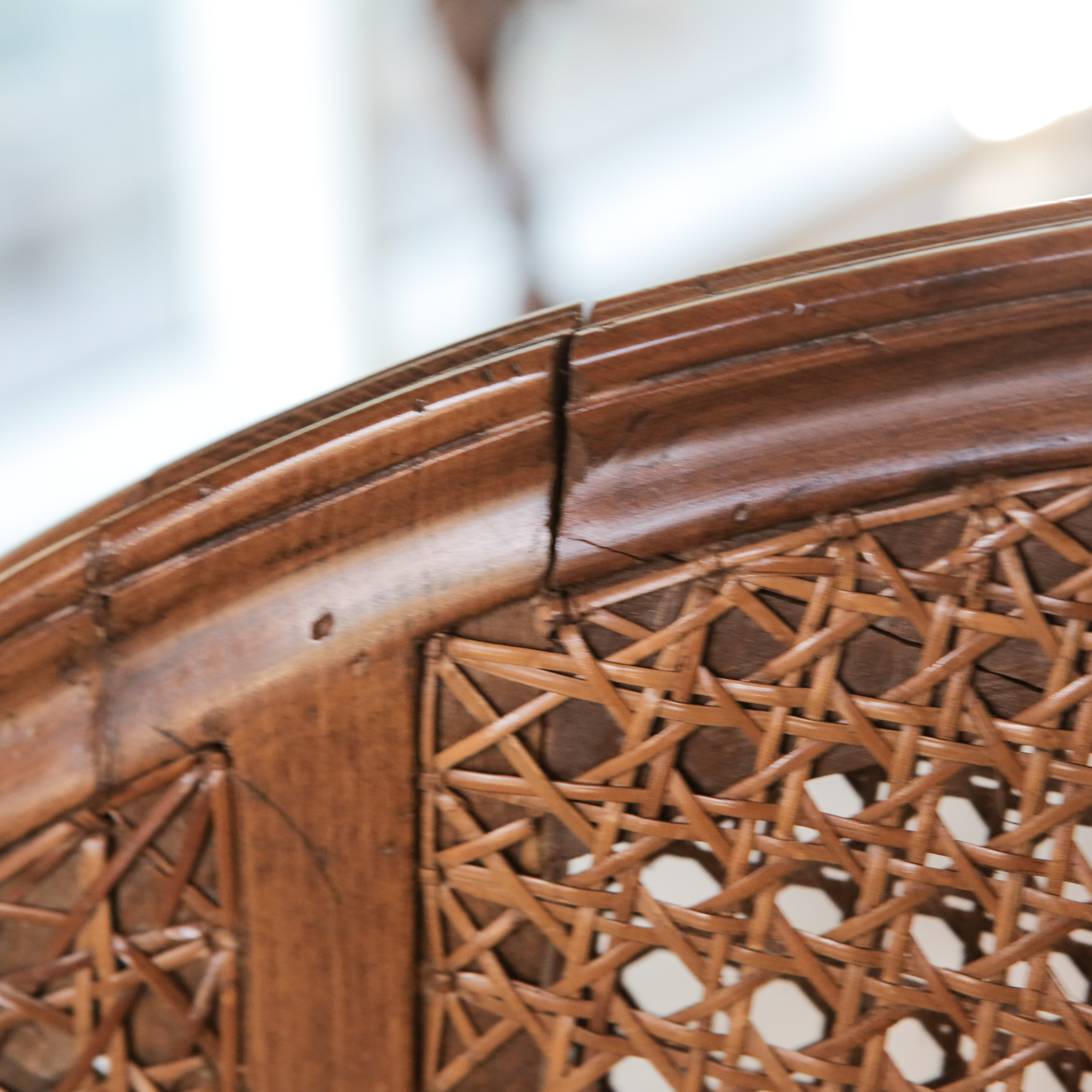 Louis XV Style Caned Bergères