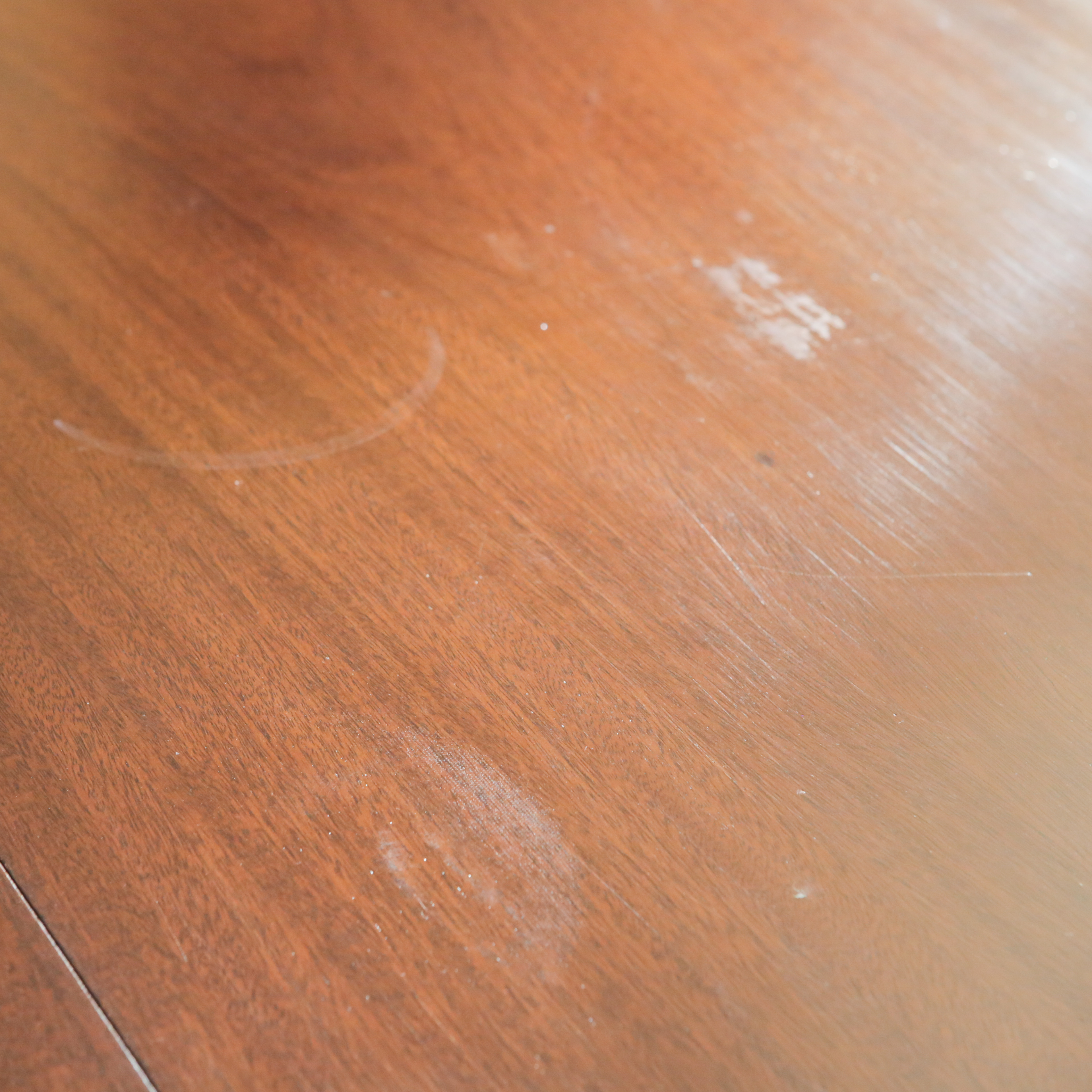 Vintage Hepplewhite Style Flip-Top Dining Table with Inlay