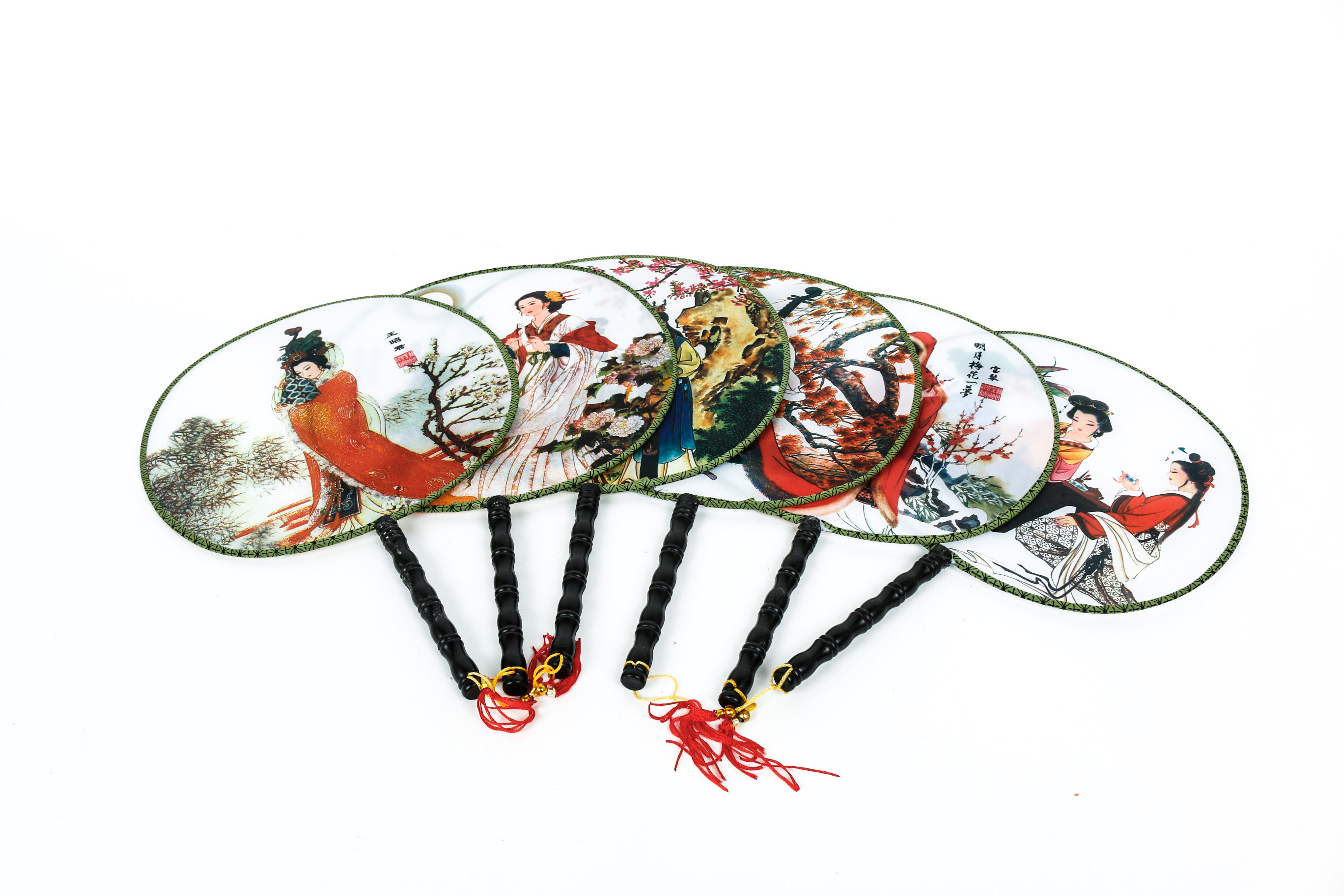 Collection of Chinese Silk Hand Fans