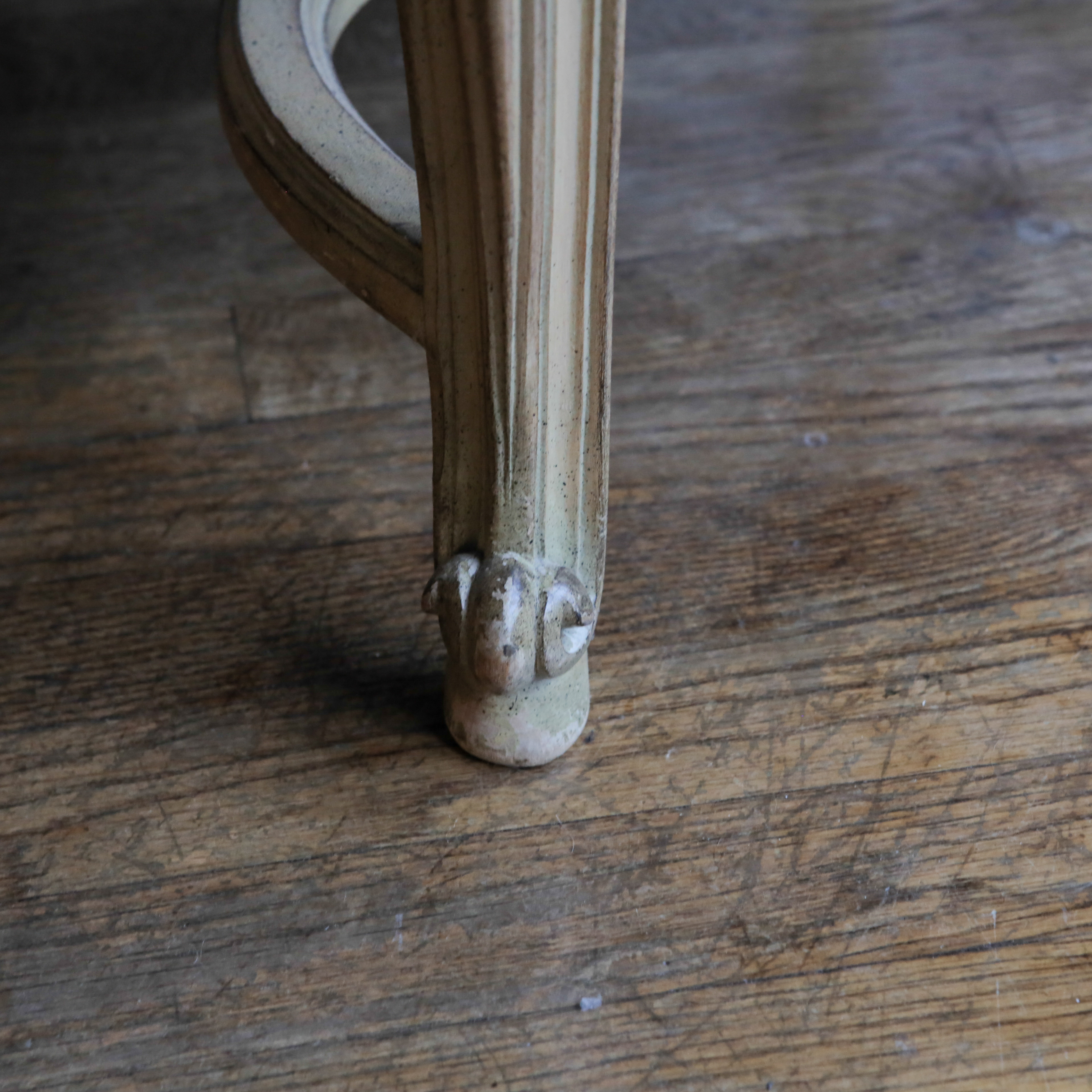 Louis XV Style Caned Armchair