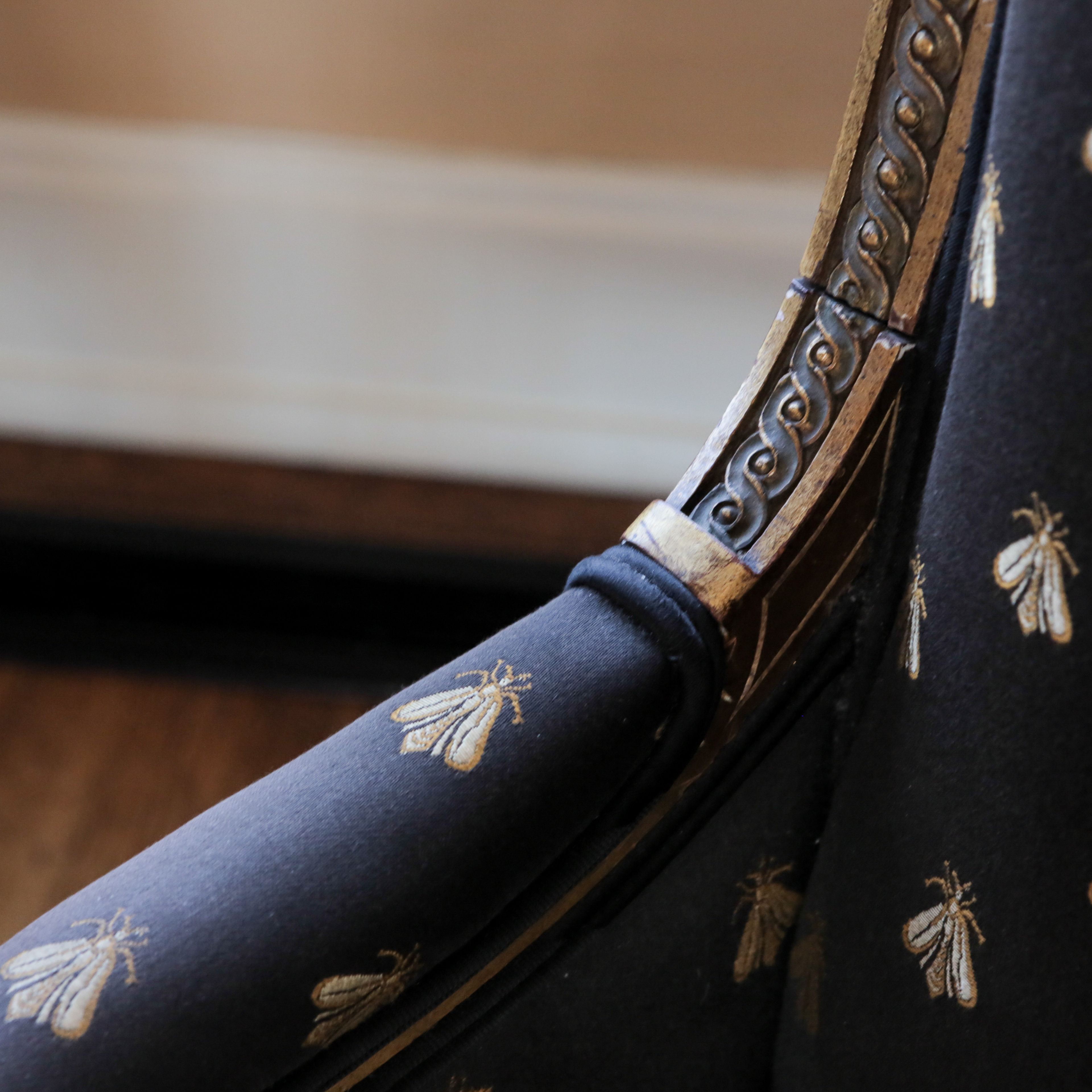 Louis XVI Style Giltwood Bergères