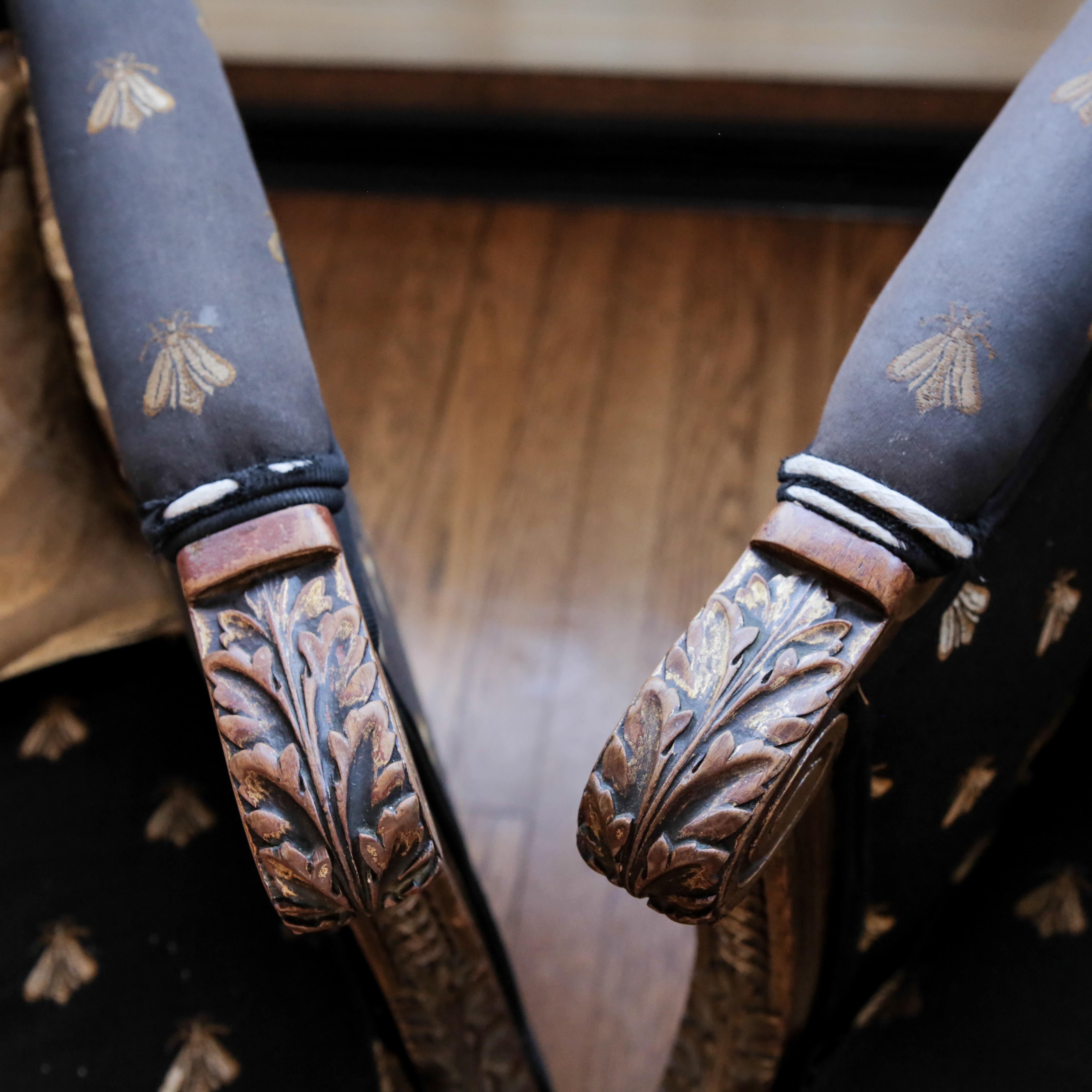 Louis XVI Style Giltwood Bergères