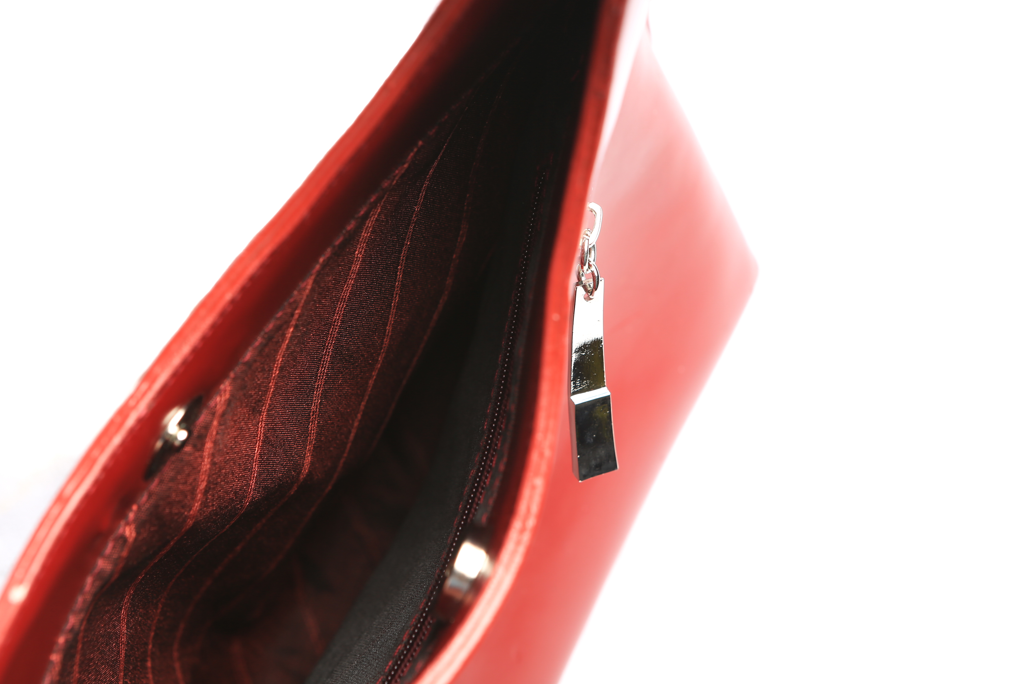 Prada Red Leather Purse