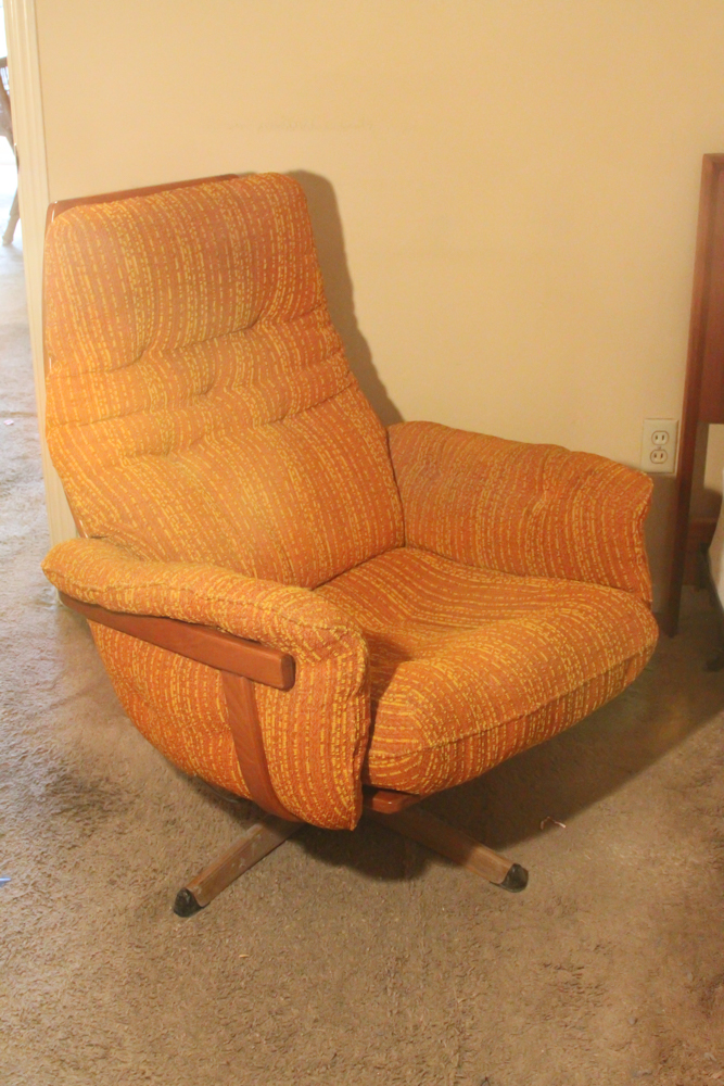 Swedish Swivel Chair from Gote Mobel 1970'2
