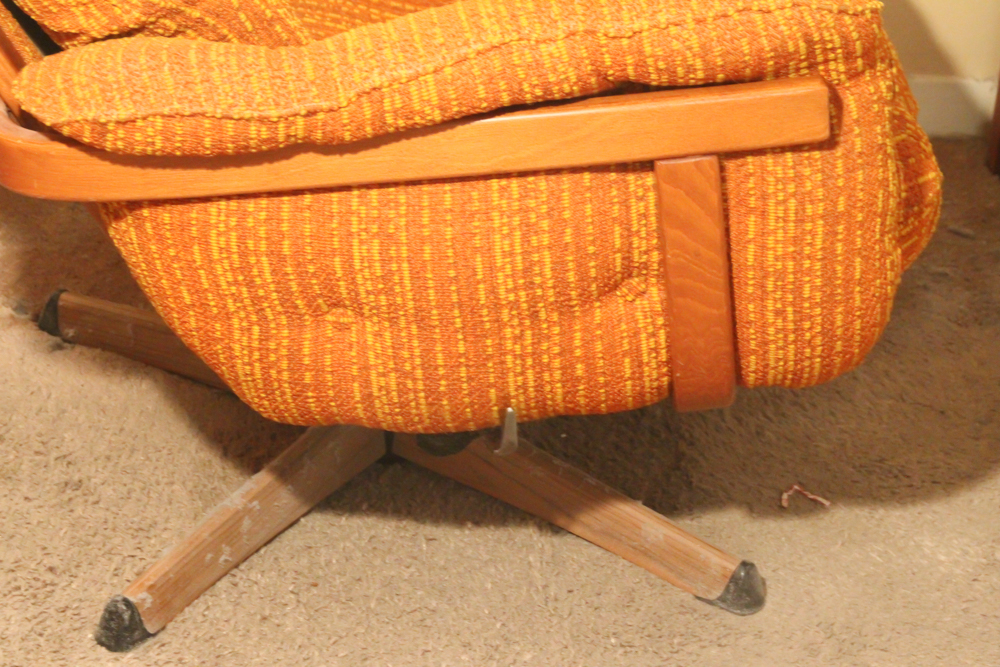 Swedish Swivel Chair from Gote Mobel 1970'2