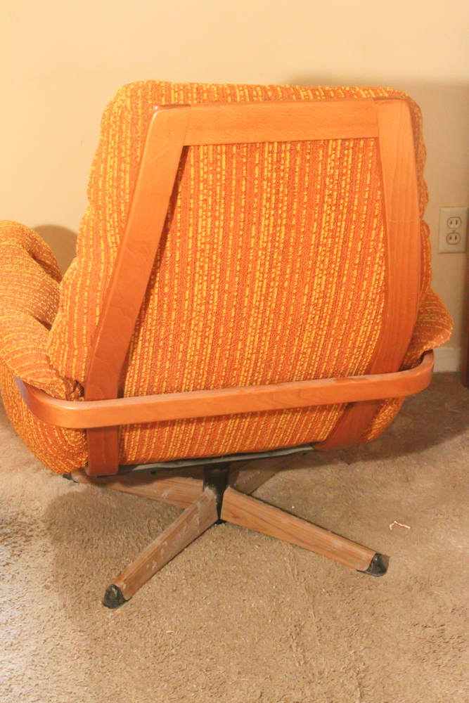 Swedish Swivel Chair from Gote Mobel 1970'2