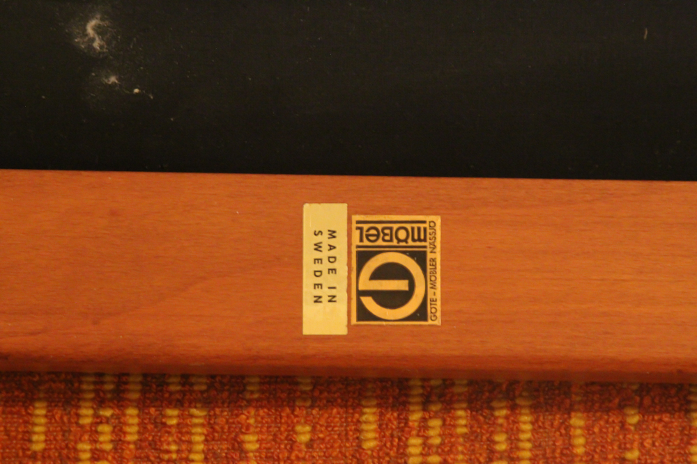 Swedish Swivel Chair from Gote Mobel 1970'2