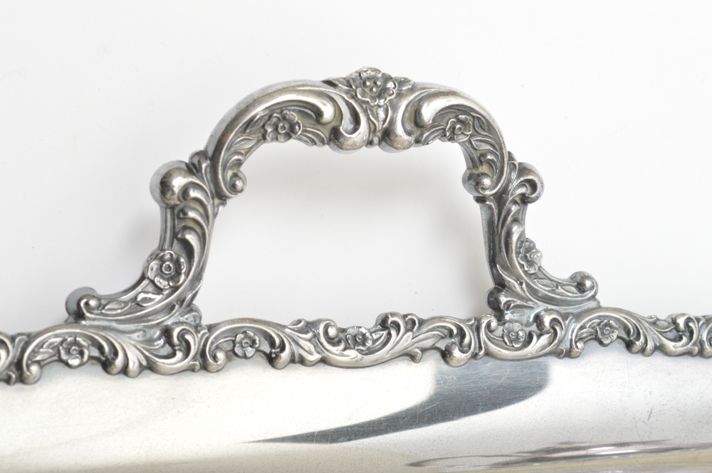 Wilcox International Silver Company Silver Plate Tea Service