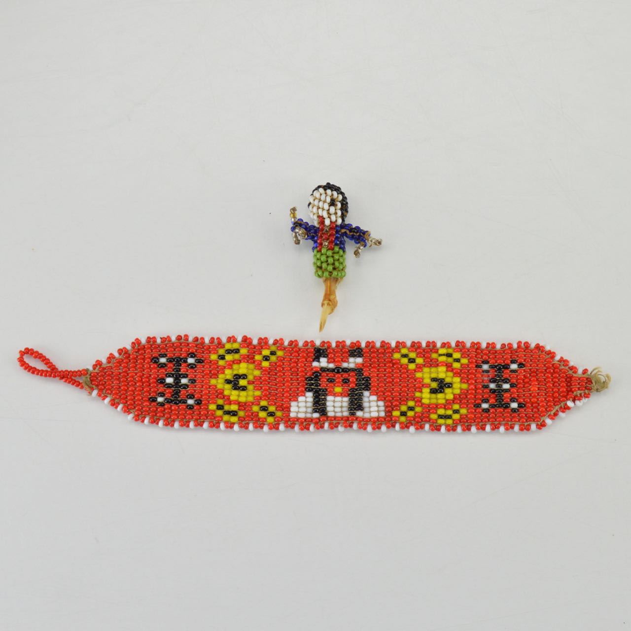 Native American Beaded Ceremonial Items