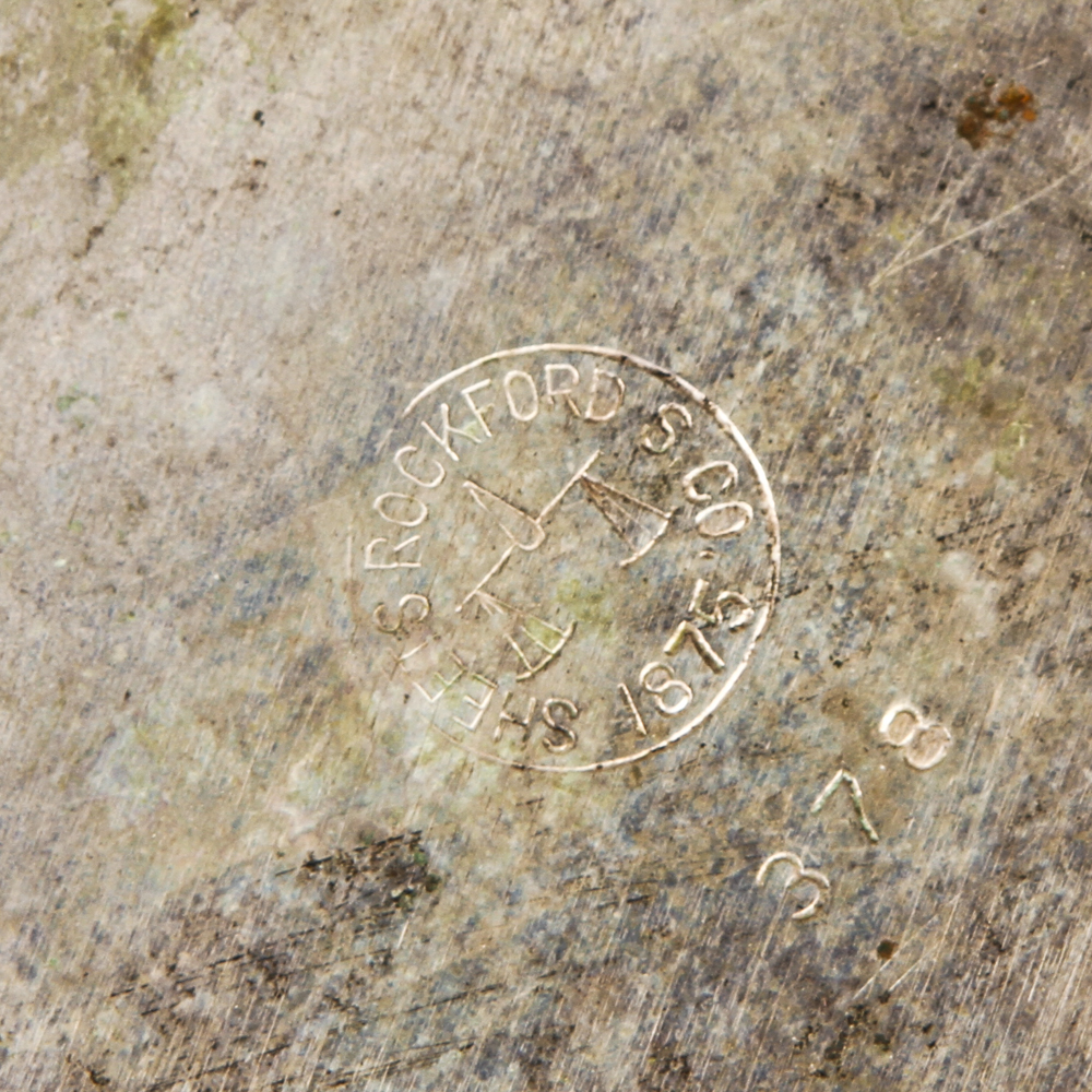 Collection of Silver Plate Trays and an 800 Egyptian Silver Tray