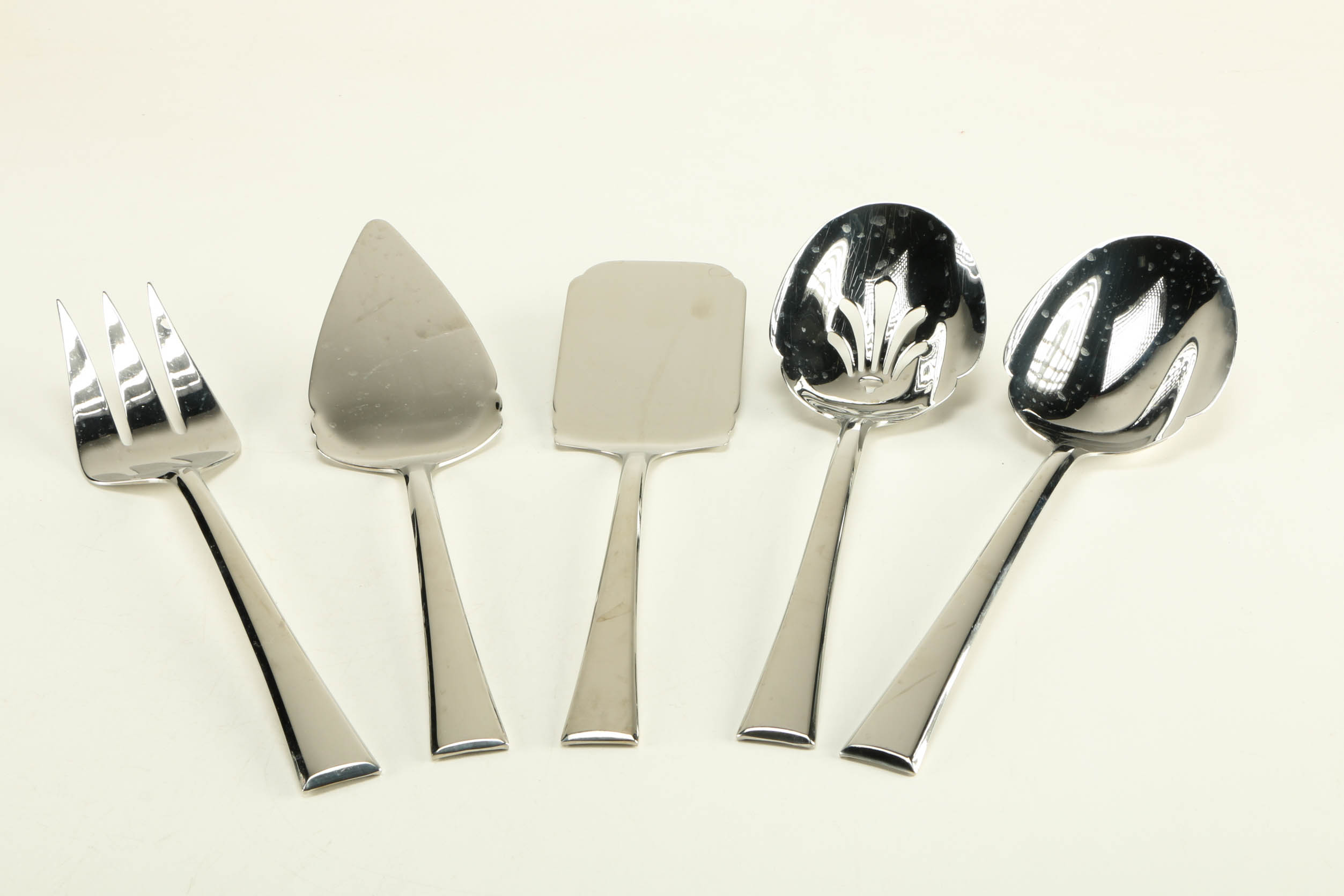 Set of Hampton Silversmiths and Lenox Stainless Flatware