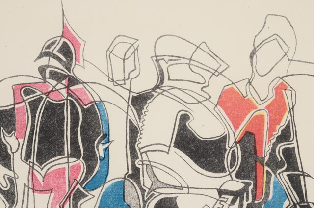 Wayman E. Brown Original Hand-Pulled Lithograph