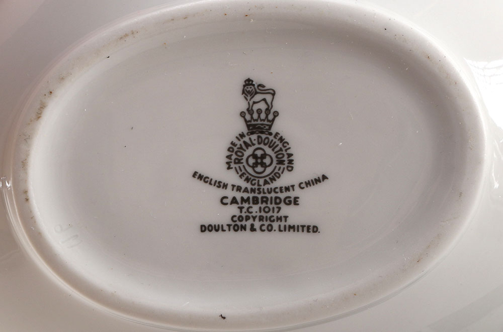 Royal Doulton "Cambridge" China Set