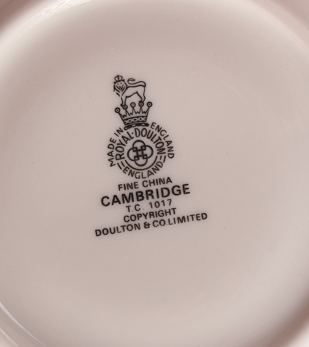Royal Doulton "Cambridge" China Set