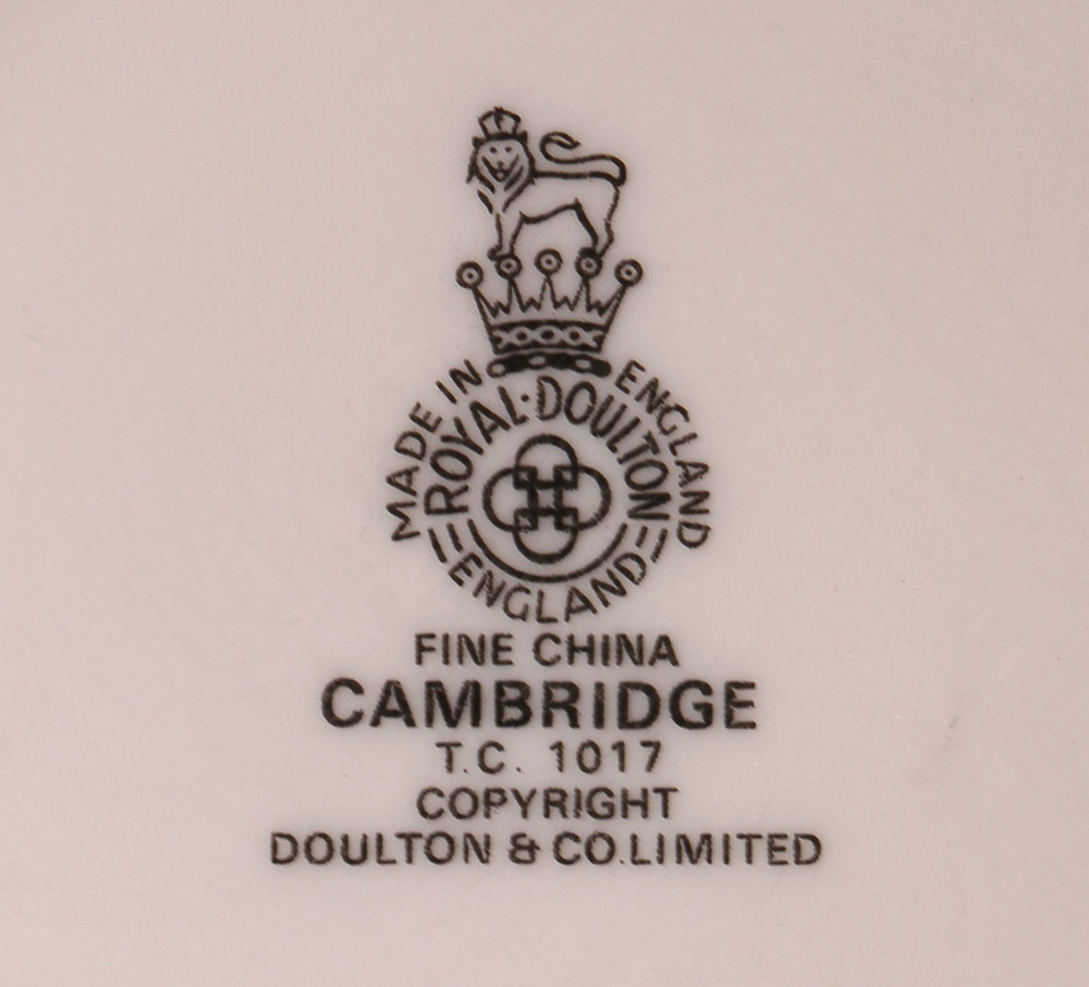 Royal Doulton "Cambridge" China Set