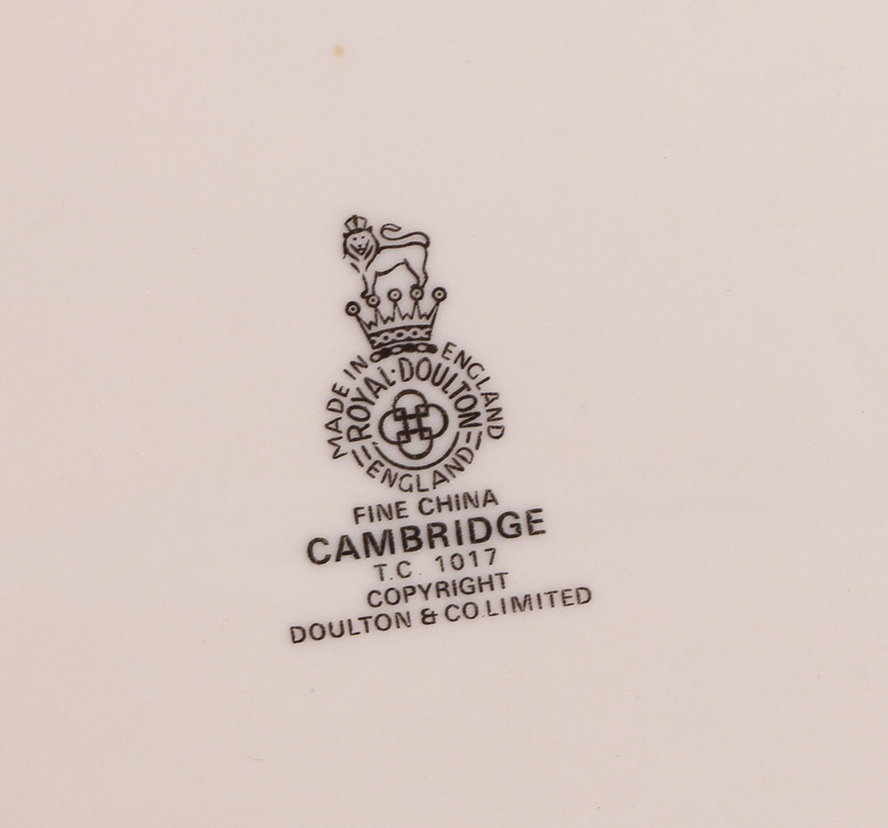 Royal Doulton "Cambridge" China Set