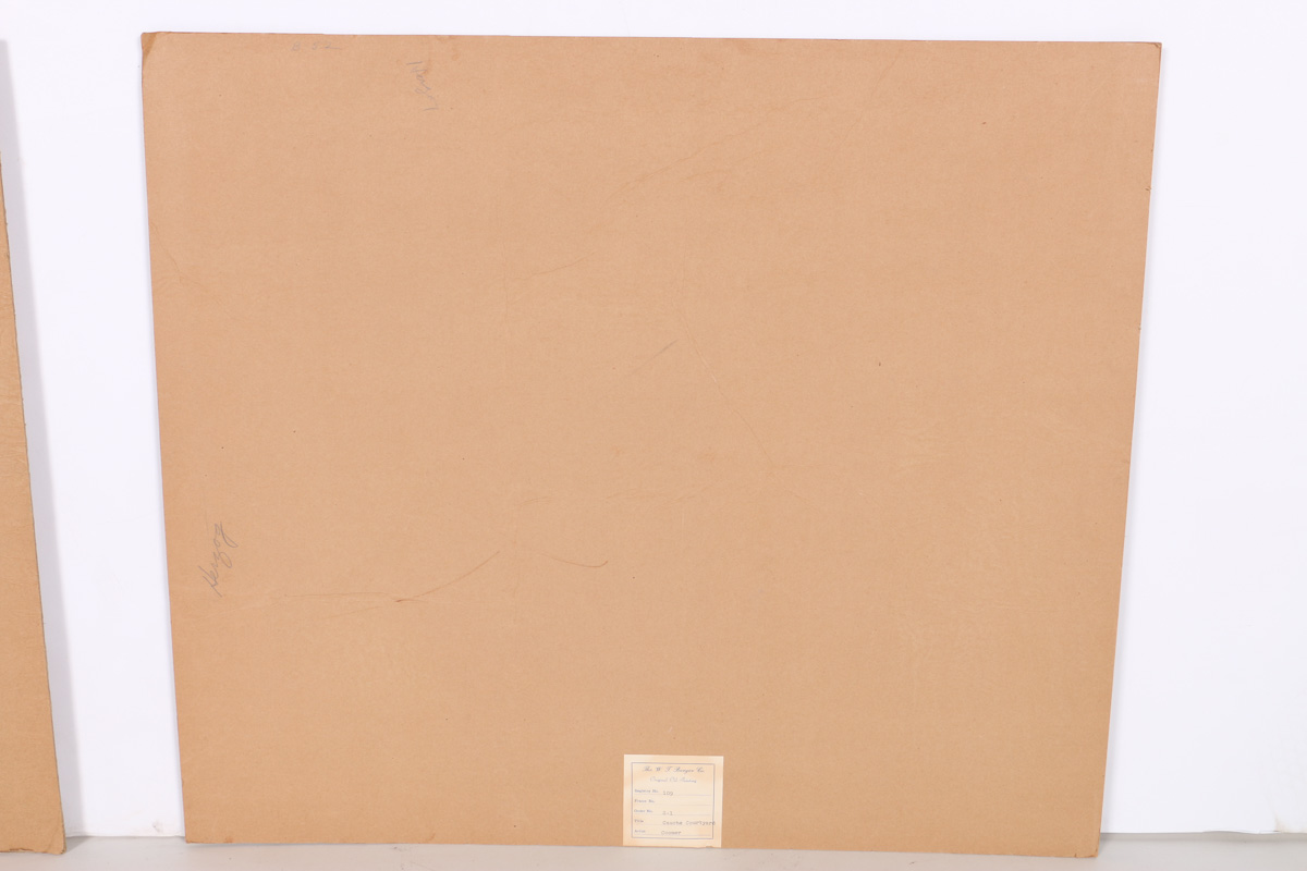 Early 20 Century Lucian Ducuing Watercolors of Parisian Street Scenes