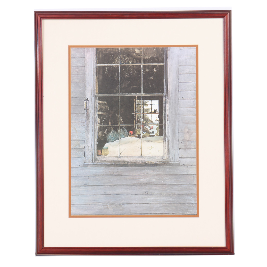 Offset Lithograph After Andrew Wyeth's "Geraniums"