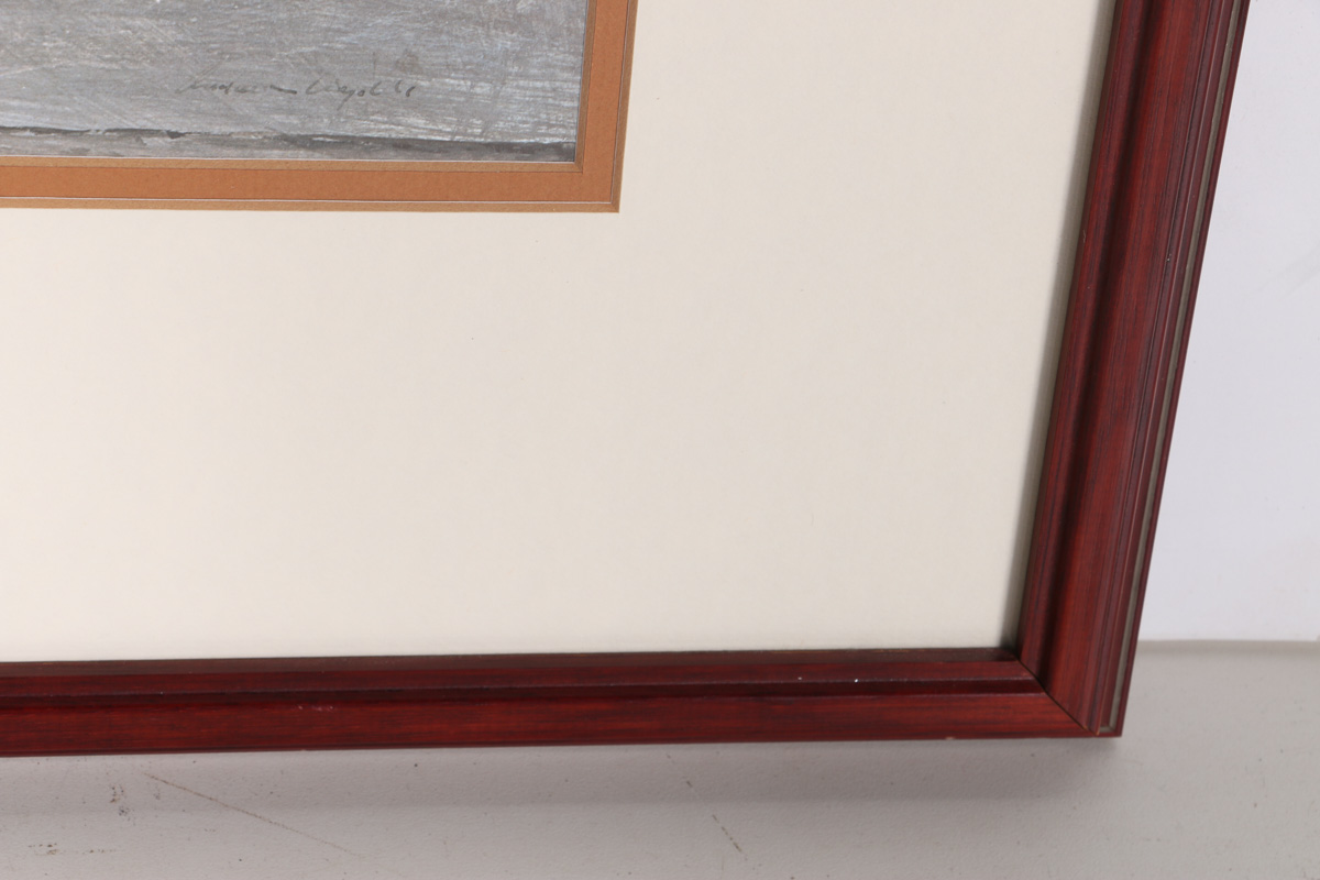 Offset Lithograph After Andrew Wyeth's "Geraniums"