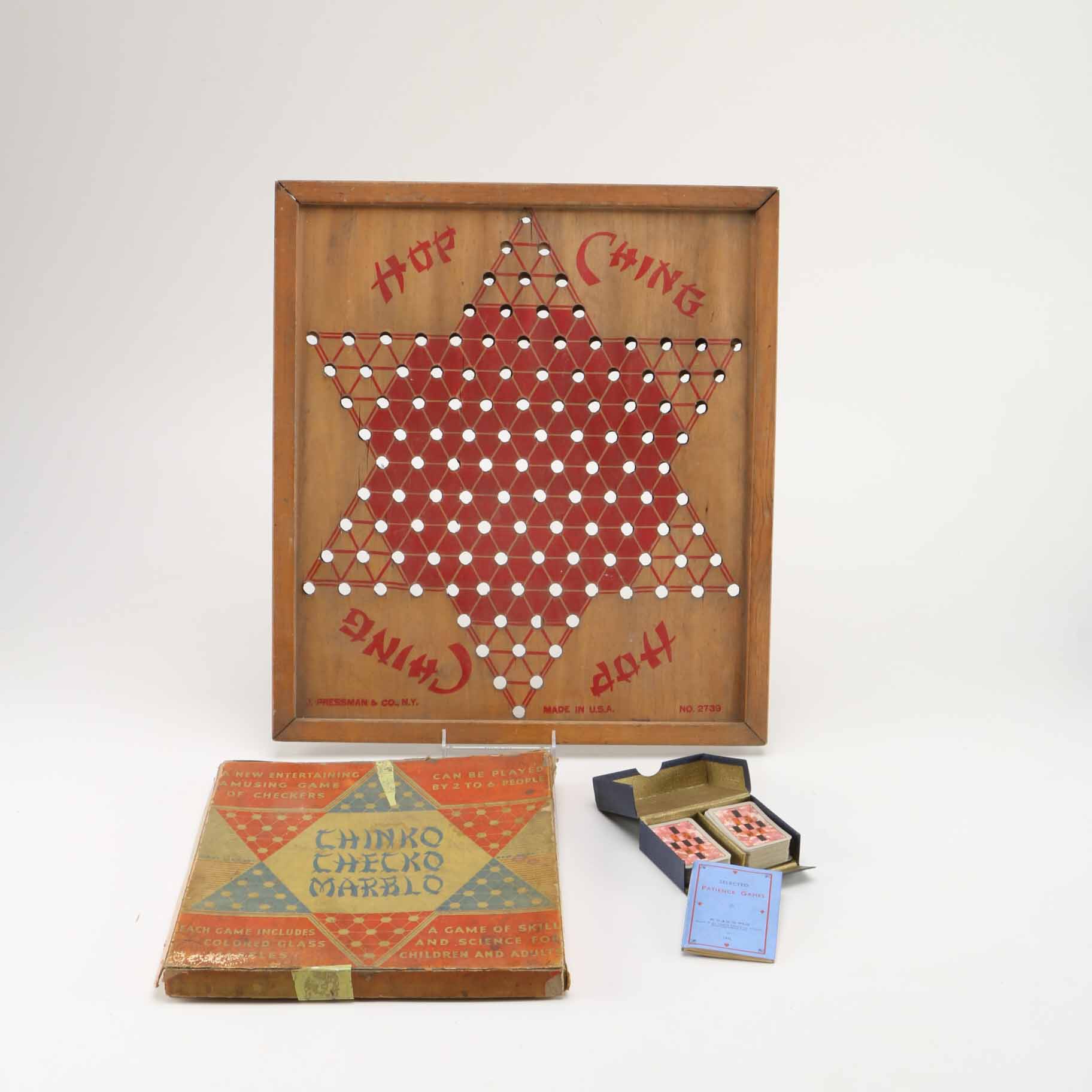 1930s Games Including Early Versions of Chinese Checkers