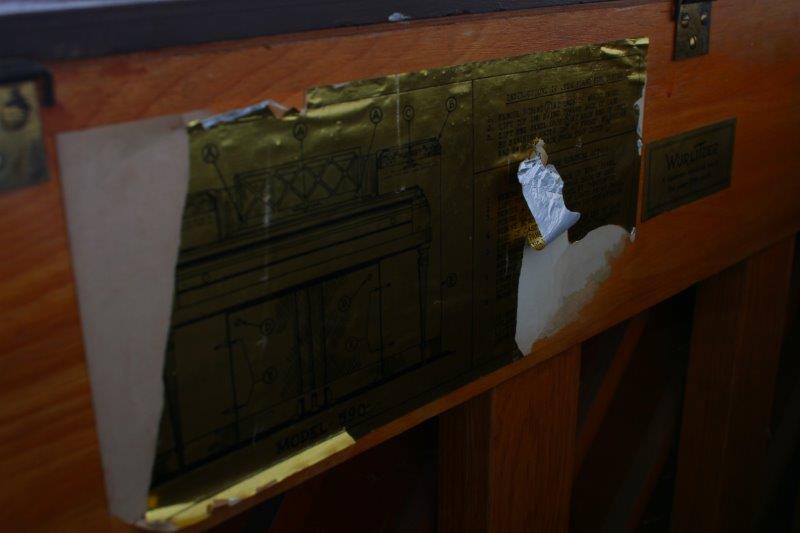 1940s Wurlitzer Spinet Piano