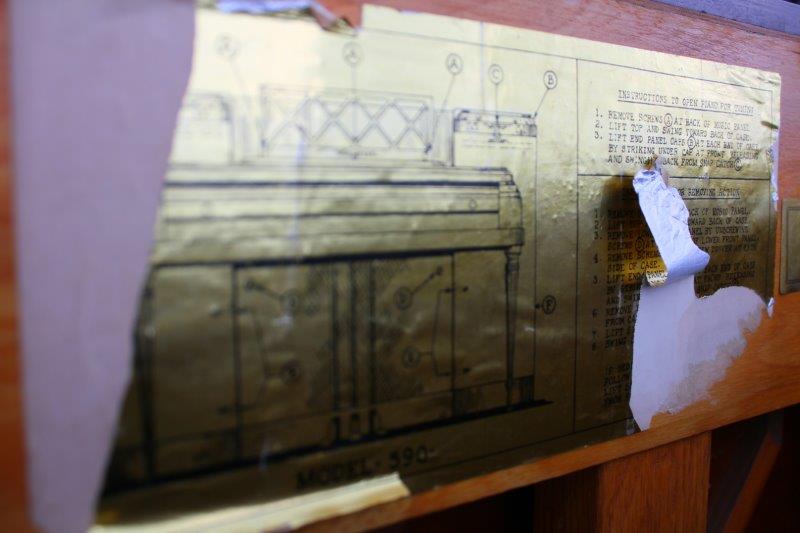 1940s Wurlitzer Spinet Piano