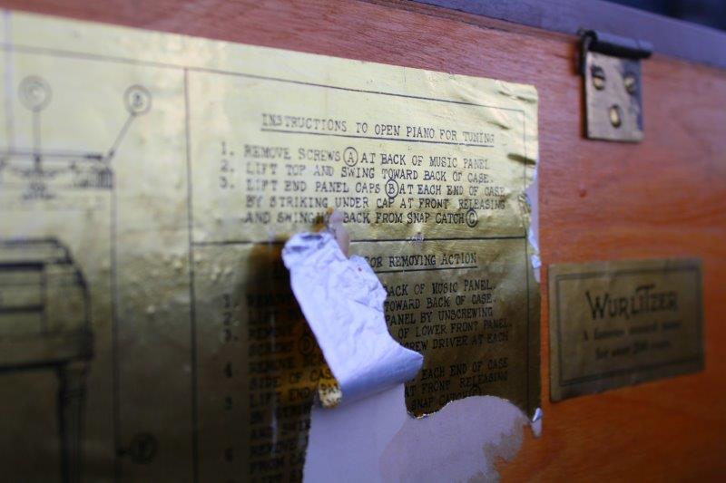 1940s Wurlitzer Spinet Piano