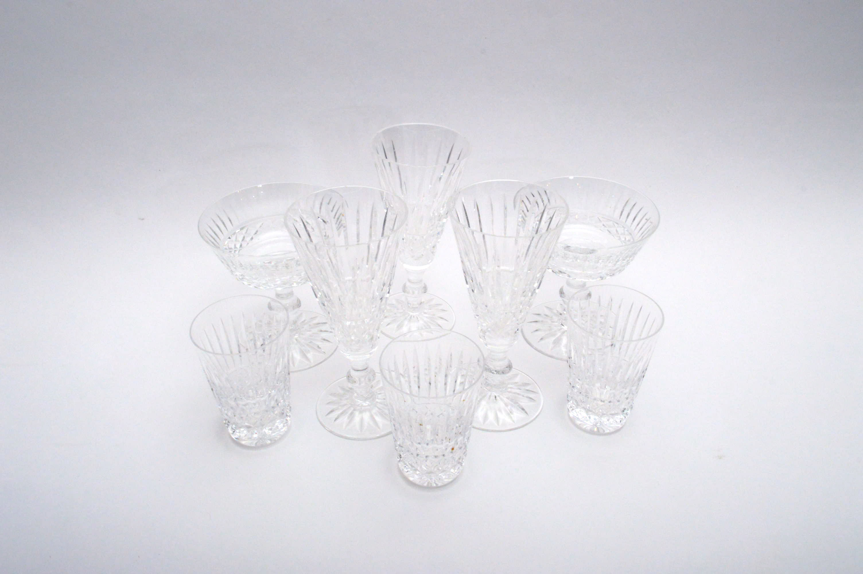 Assortment of Waterford Crystal "Kelsey" Glassware