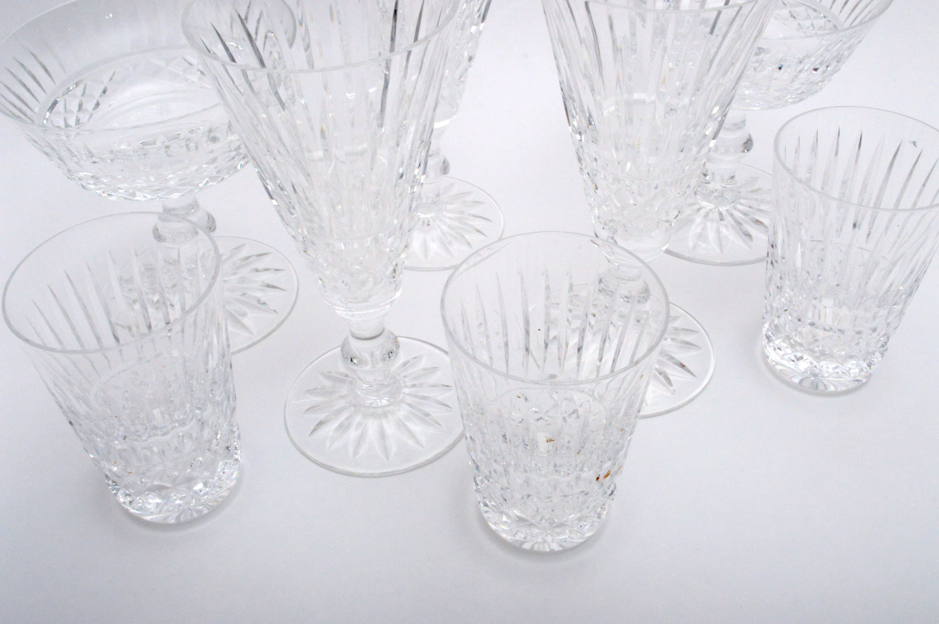 Assortment of Waterford Crystal "Kelsey" Glassware