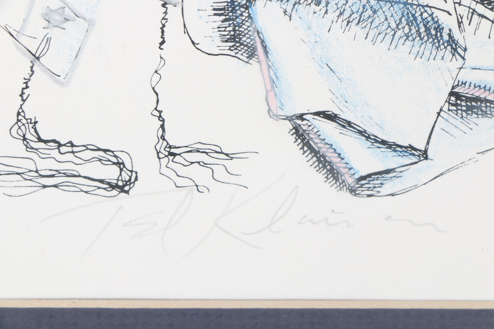 Ted Kliman Signed Limited Edition Lithograph "They Shall Not Be Forgotten"