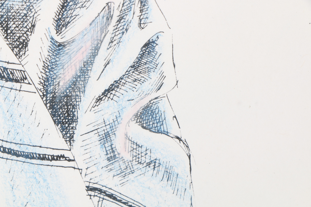 Ted Kliman Signed Limited Edition Lithograph "They Shall Not Be Forgotten"