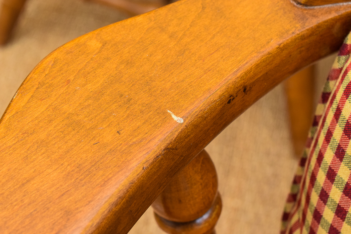 Oak Captains Chairs and Table