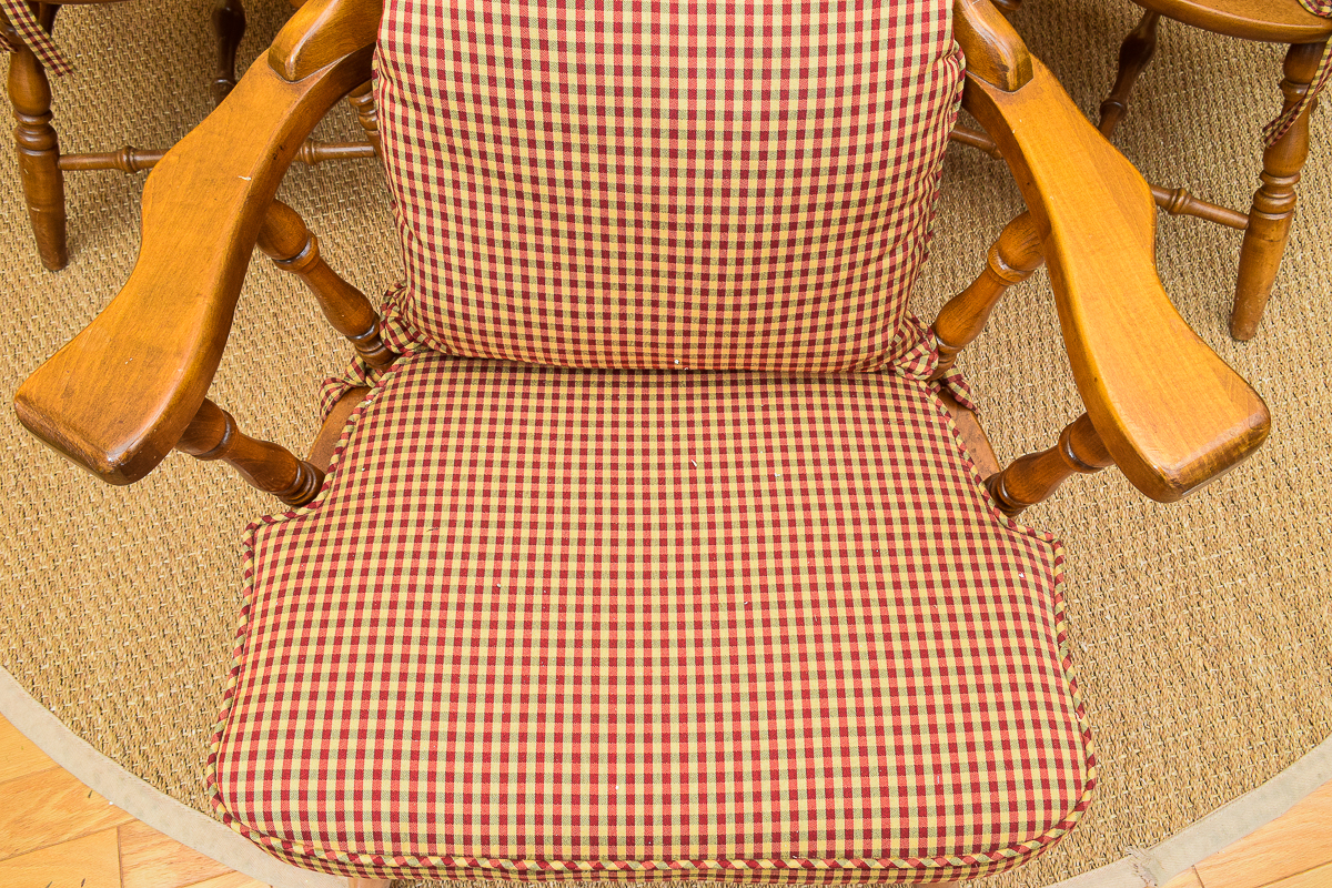 Oak Captains Chairs and Table