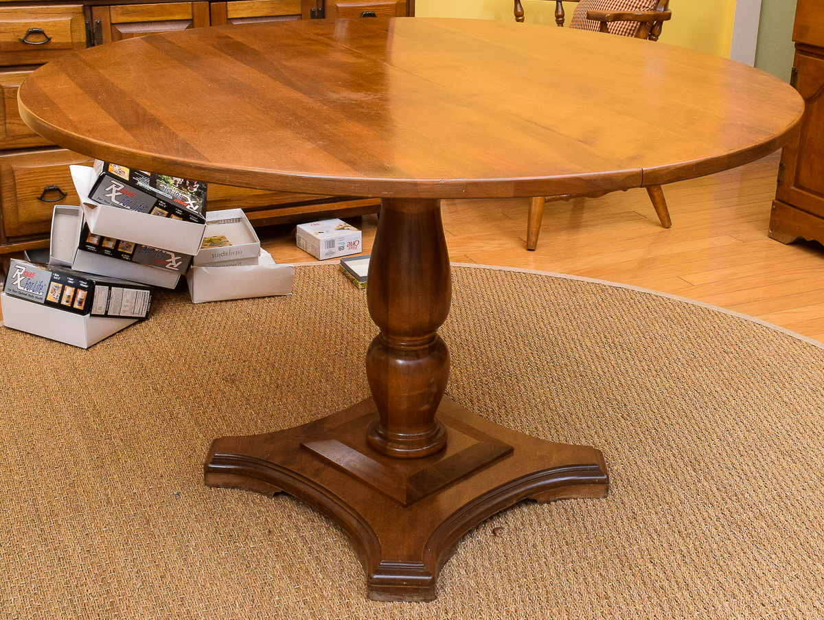 Oak Captains Chairs and Table