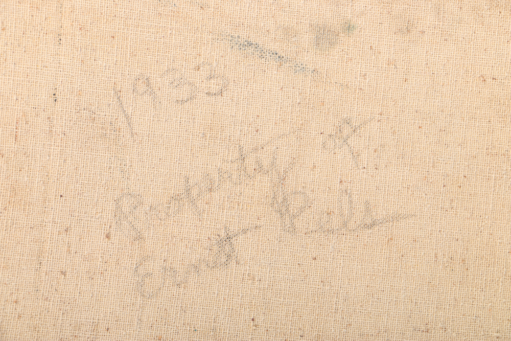 Albert Pels Oil Painting on Unstretched Canvas Portrait of a Woman