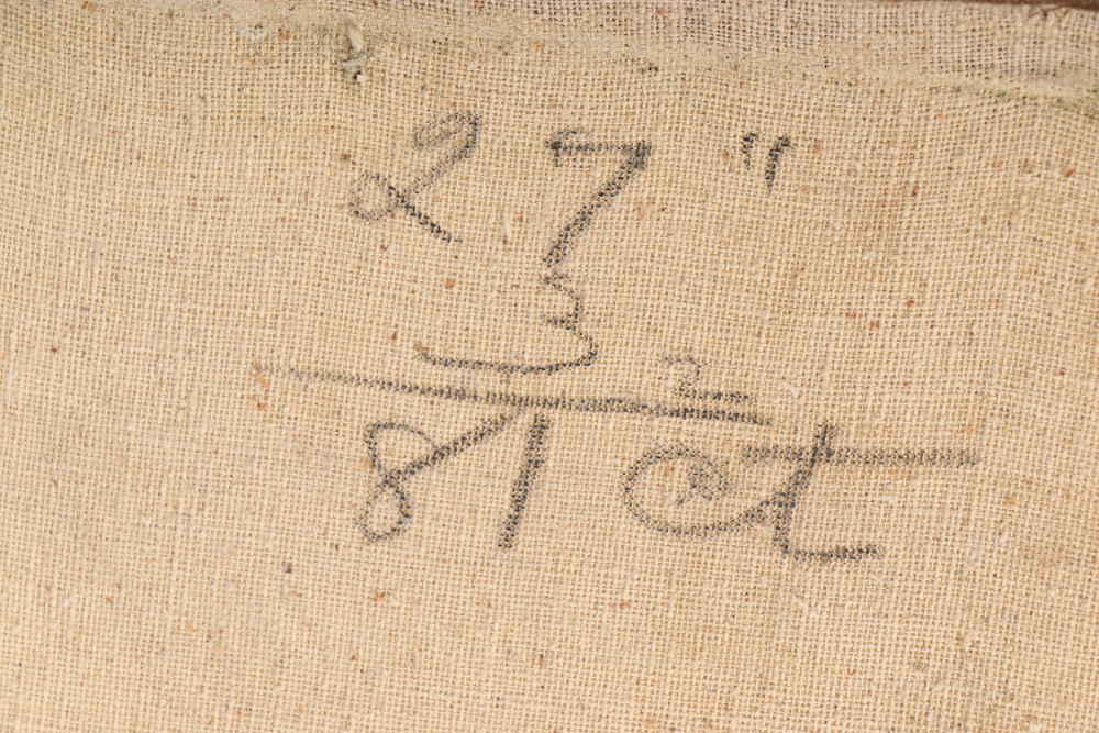 Albert Pels Oil Painting on Unstretched Canvas Portrait of a Woman