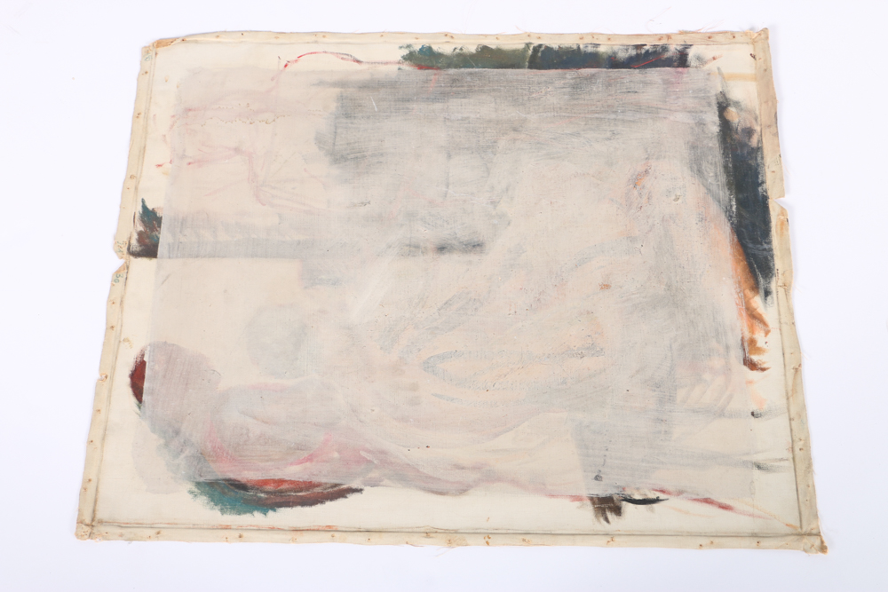 Albert Pels Oil Painting on Unstretched Canvas Ohio Landscape