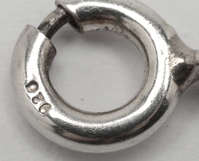 Collection of Sterling Silver Imitation Amber Jewelry