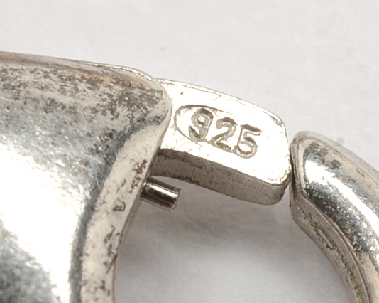 Collection of Sterling Silver Imitation Amber Jewelry