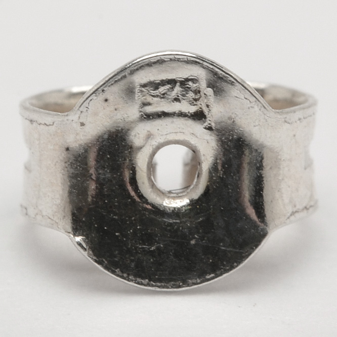 Collection of Sterling Silver Imitation Amber Jewelry