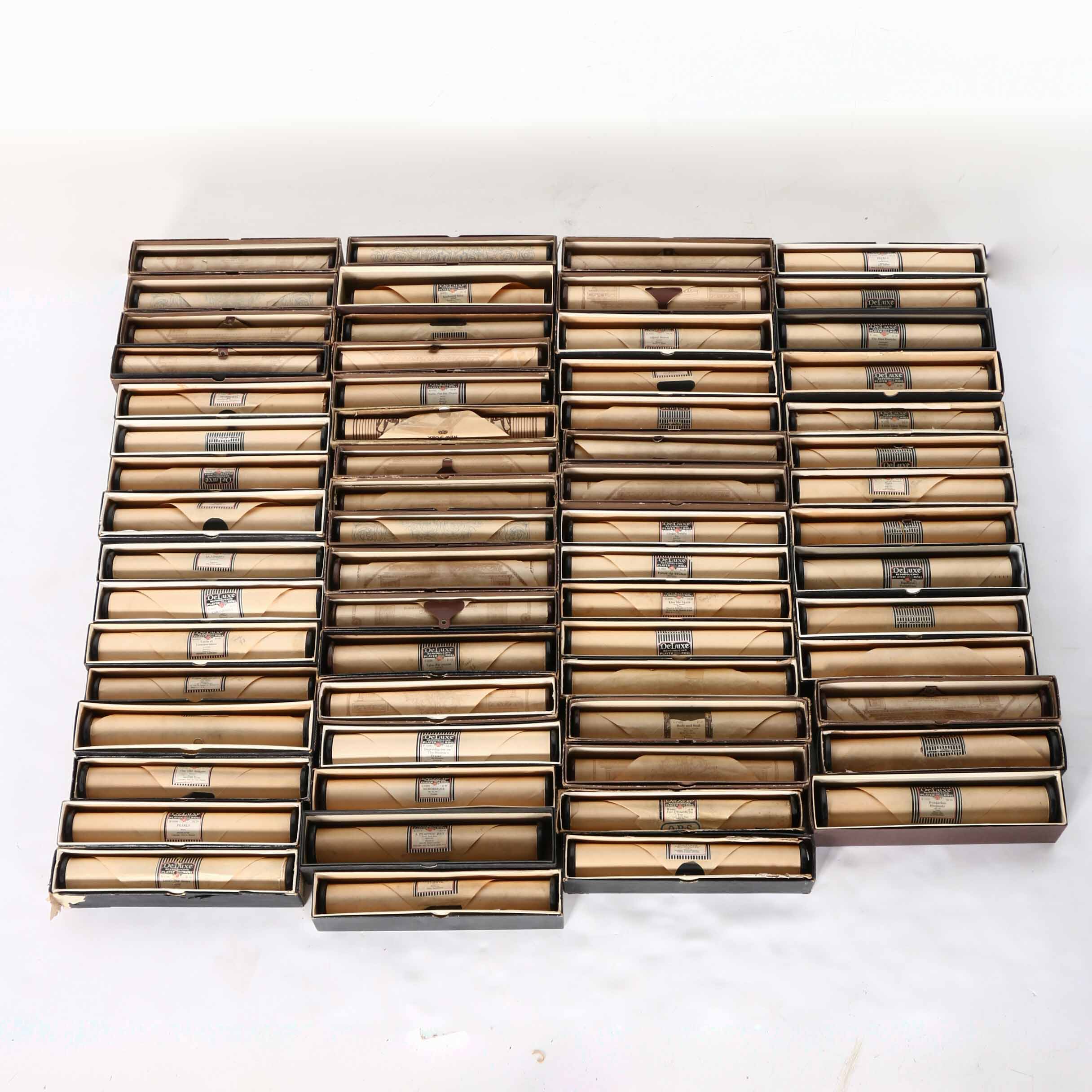 DeLuxe Player Piano Rolls
