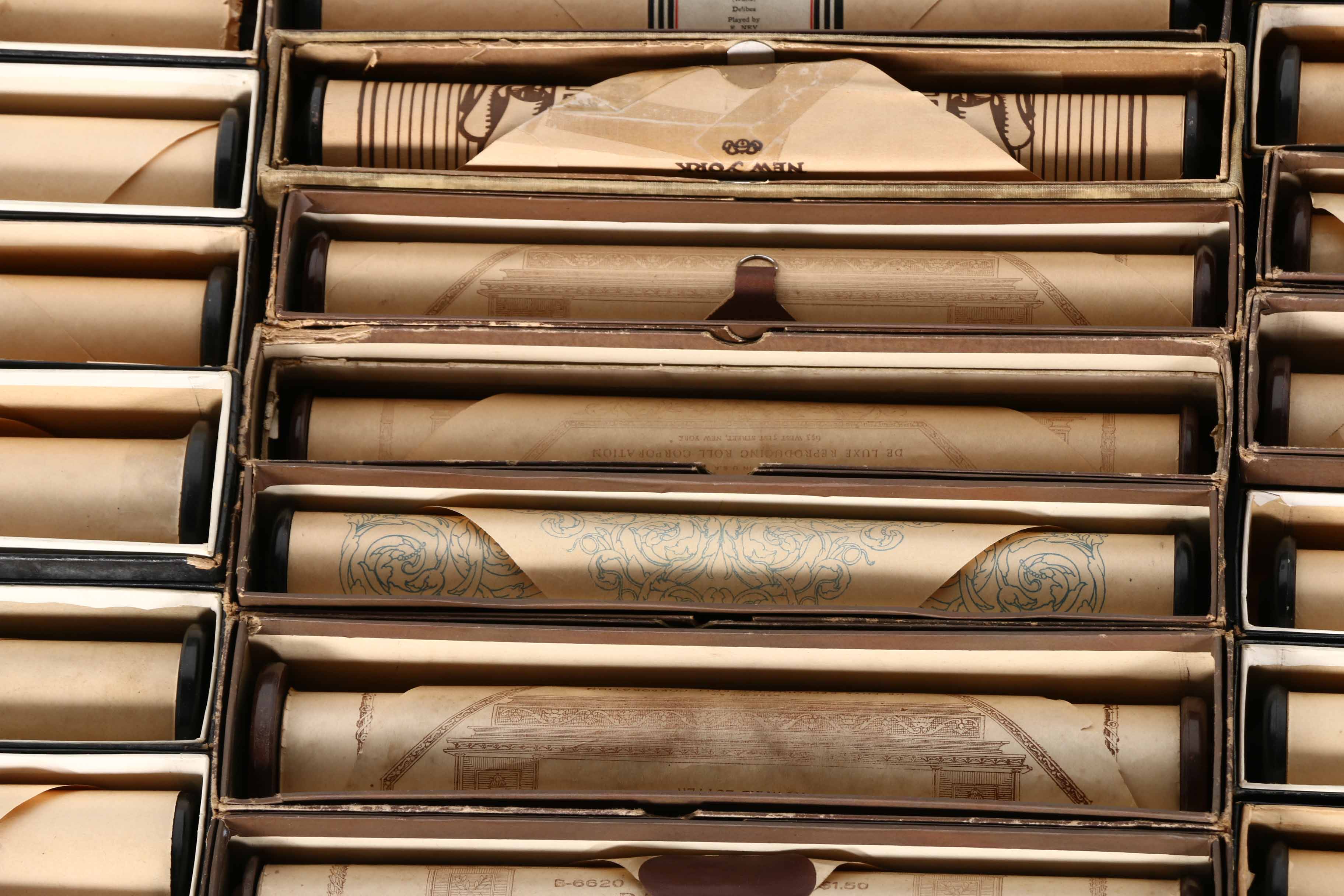 DeLuxe Player Piano Rolls