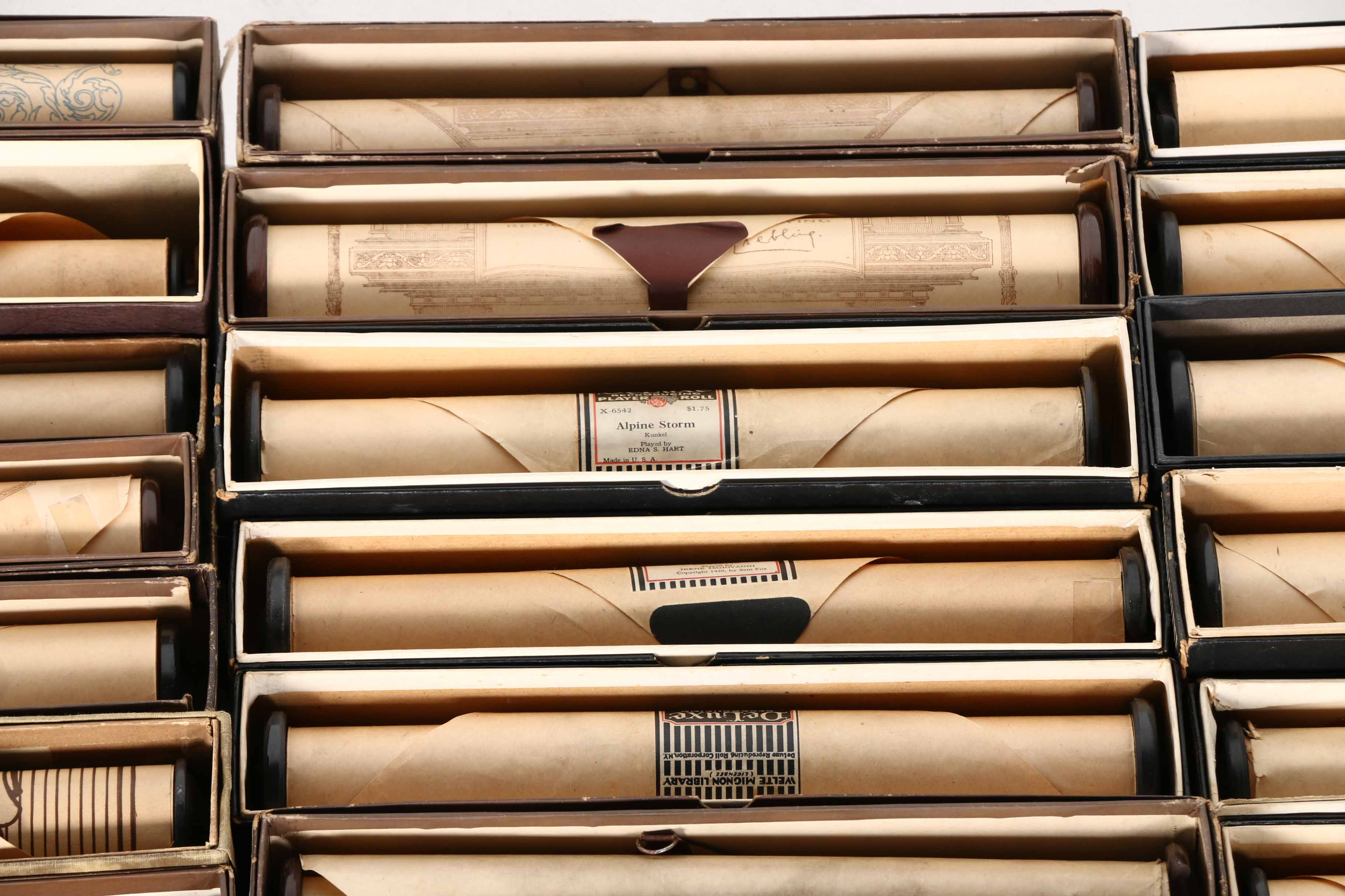 DeLuxe Player Piano Rolls