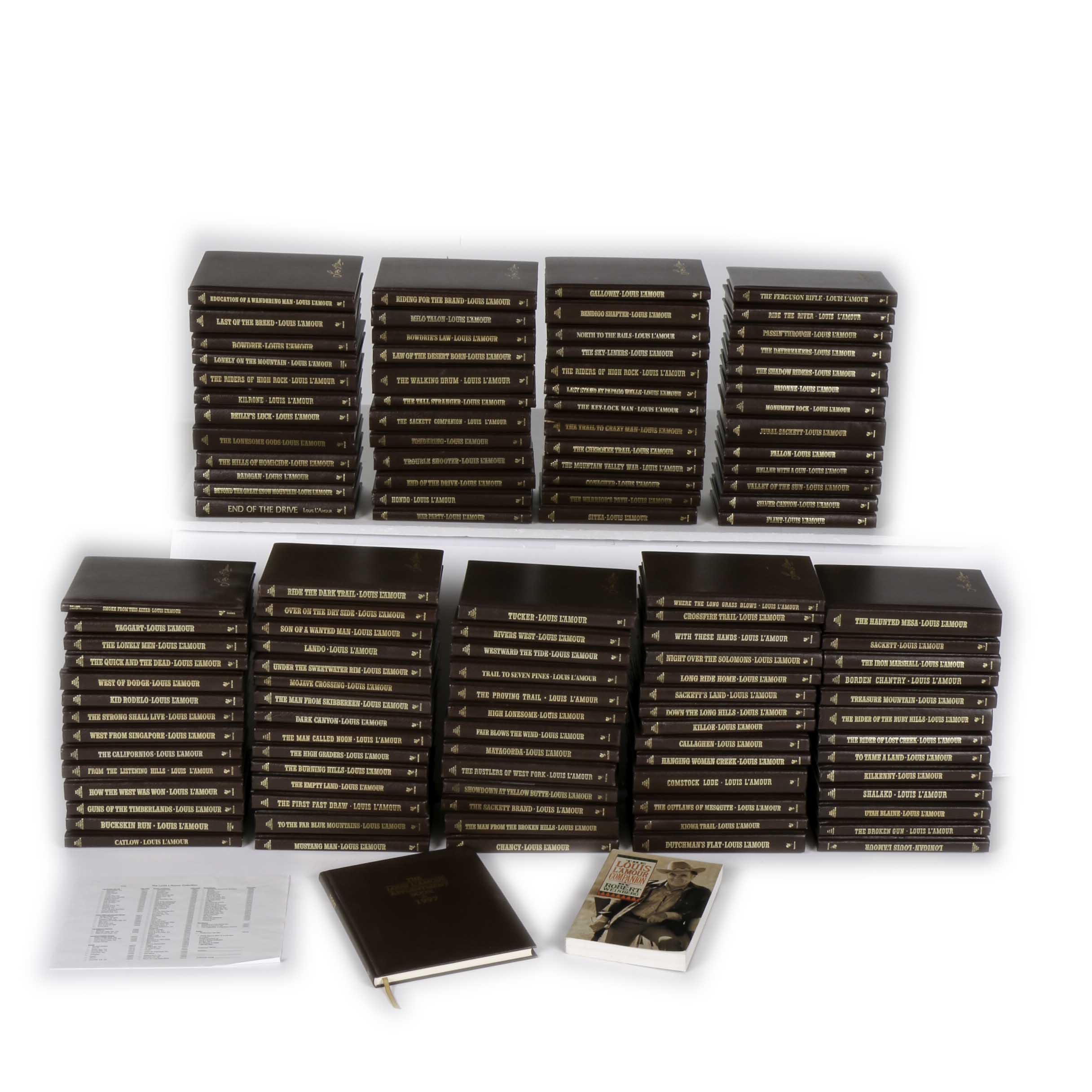 Collection of Louis L'amour Books