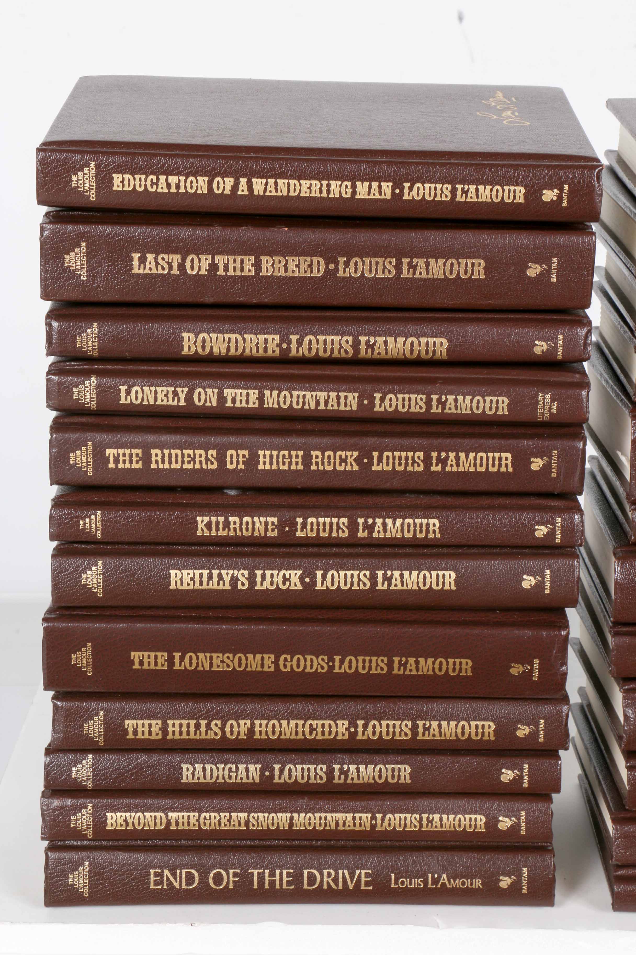 Collection of Louis L'amour Books